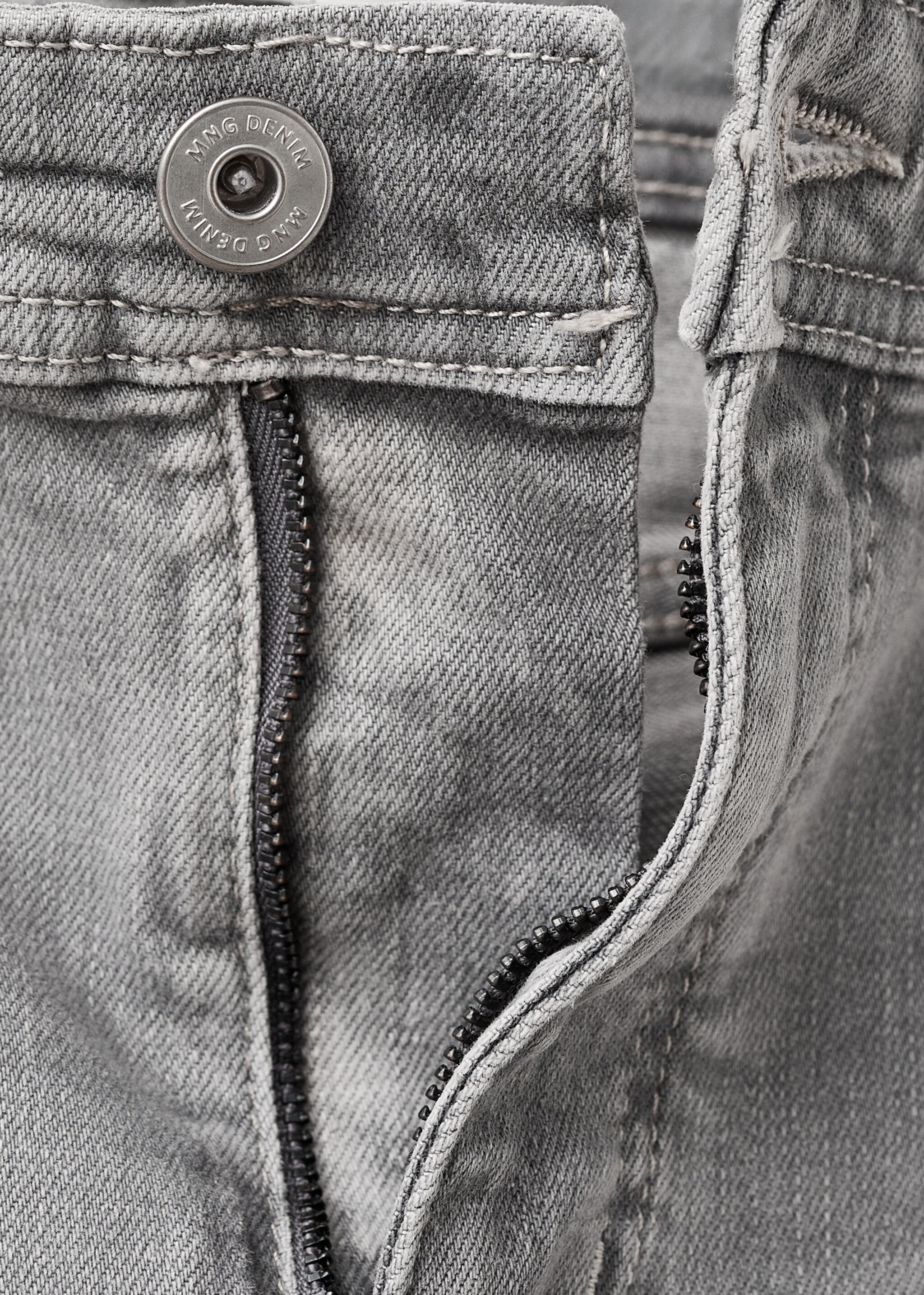 Jan slim-fit grey-wash jeans - Details of the article 0, Denim Grey. Ref: 17094437-00.