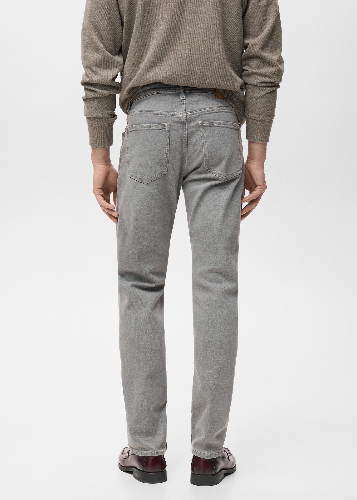 Jeans Jan slim fit lavado gris - Main Image