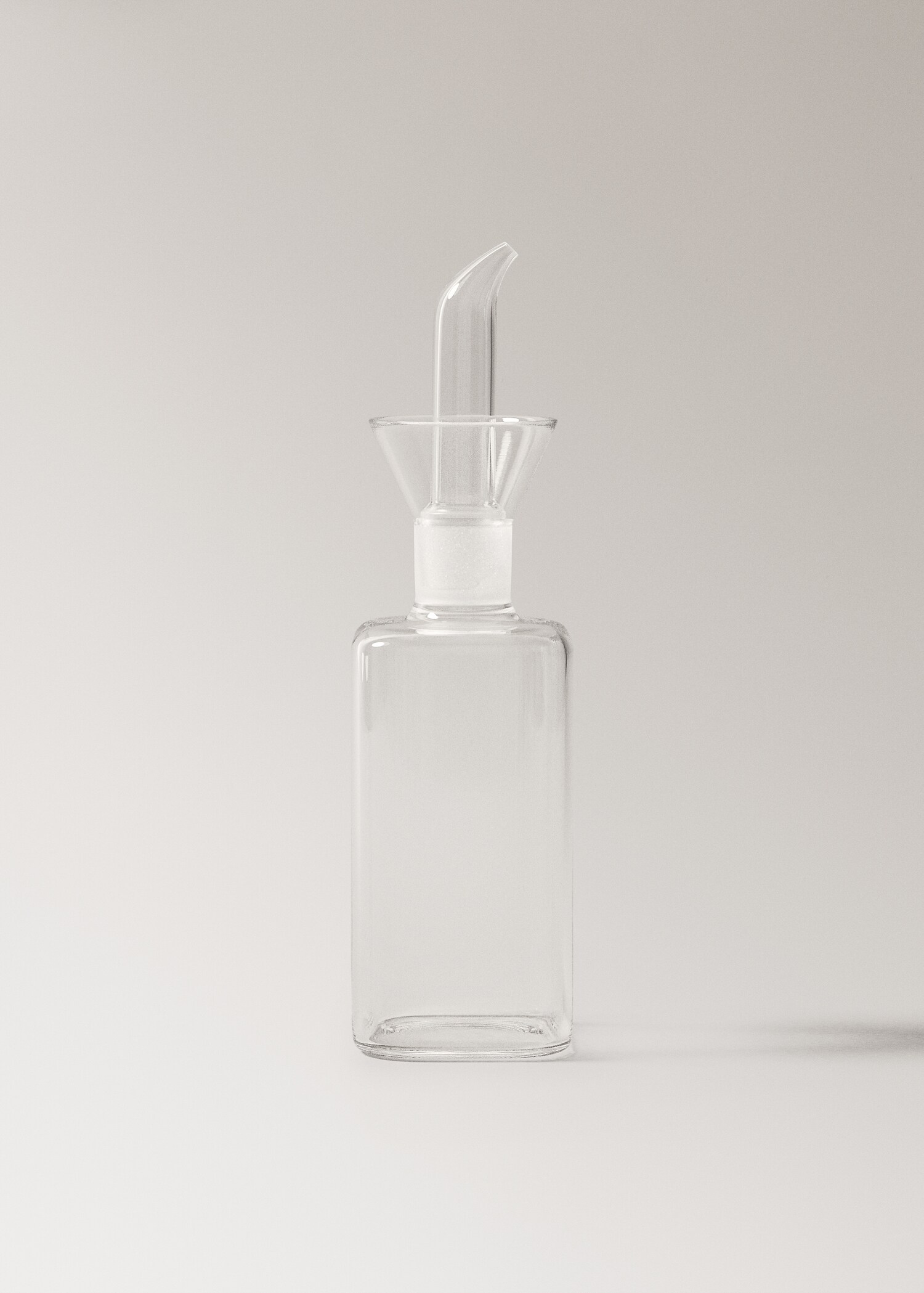 Medium-sized transparent borosilicate oil cruet - Artikl bez modela