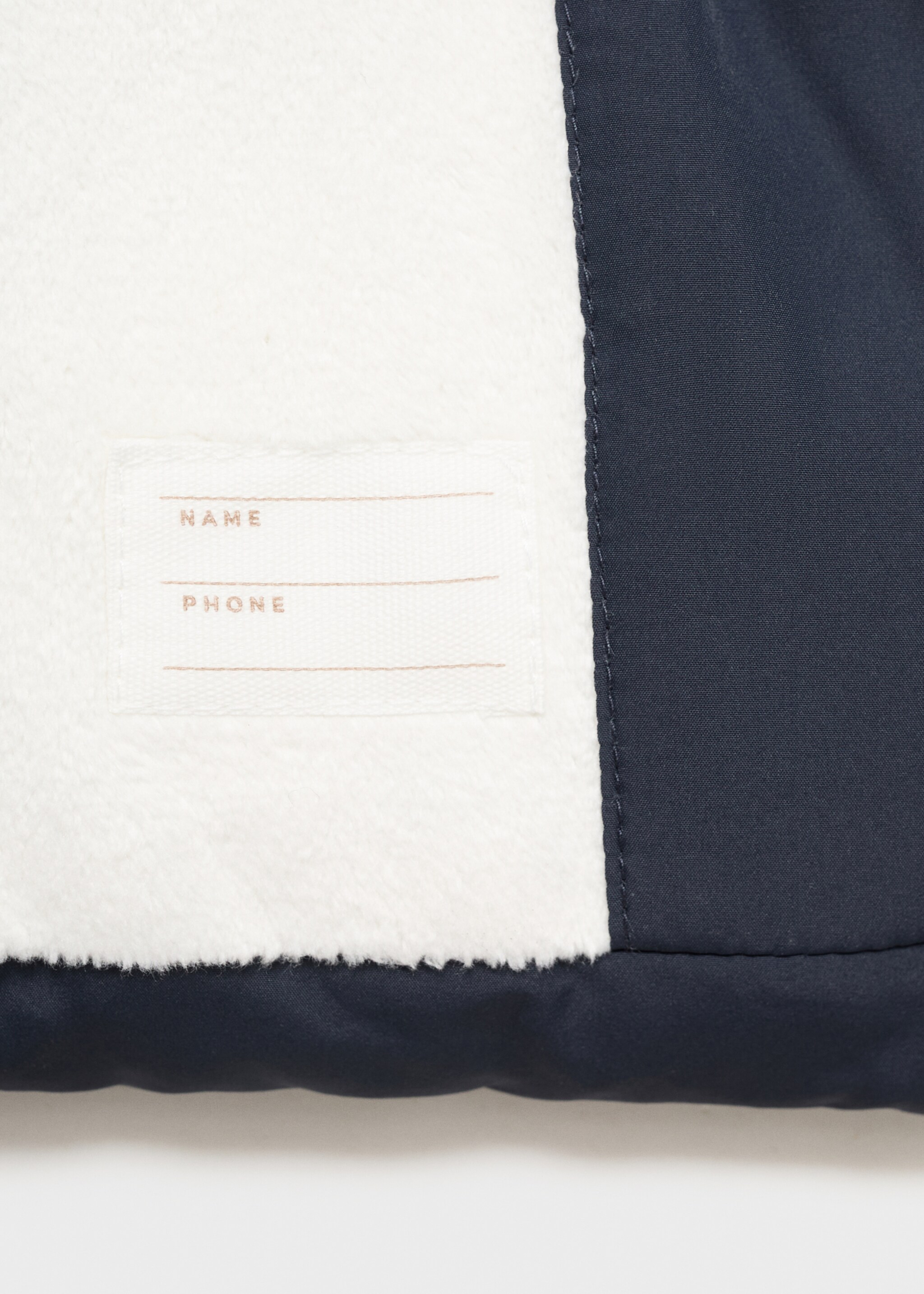 Anorak vichy1 - Detalle del artículo 0, Azul marino. Ref: 17094772-00.