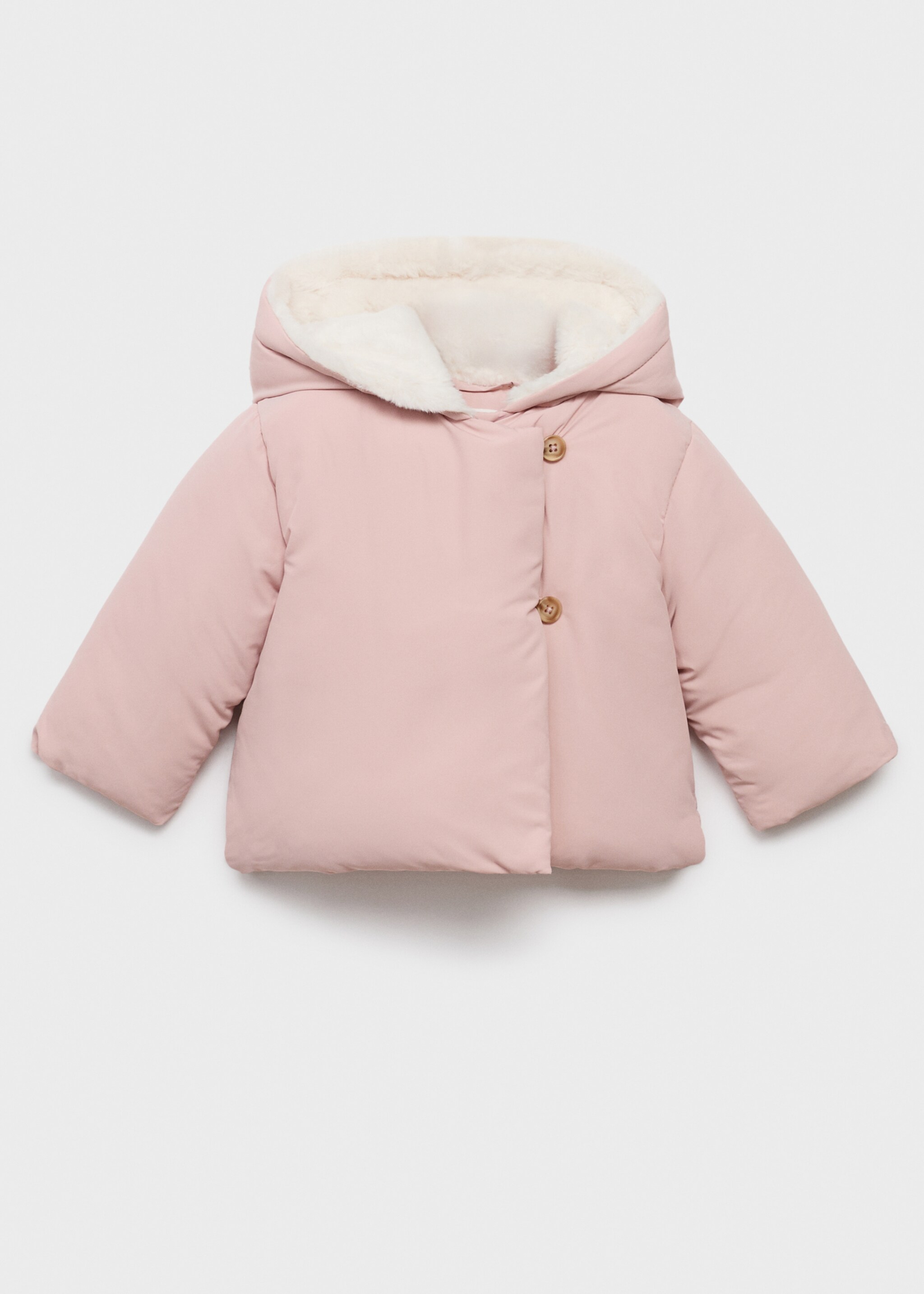 Anorak vichy1 - Artículo sin modelo, Rosa pastel. Ref: 17094772-00.