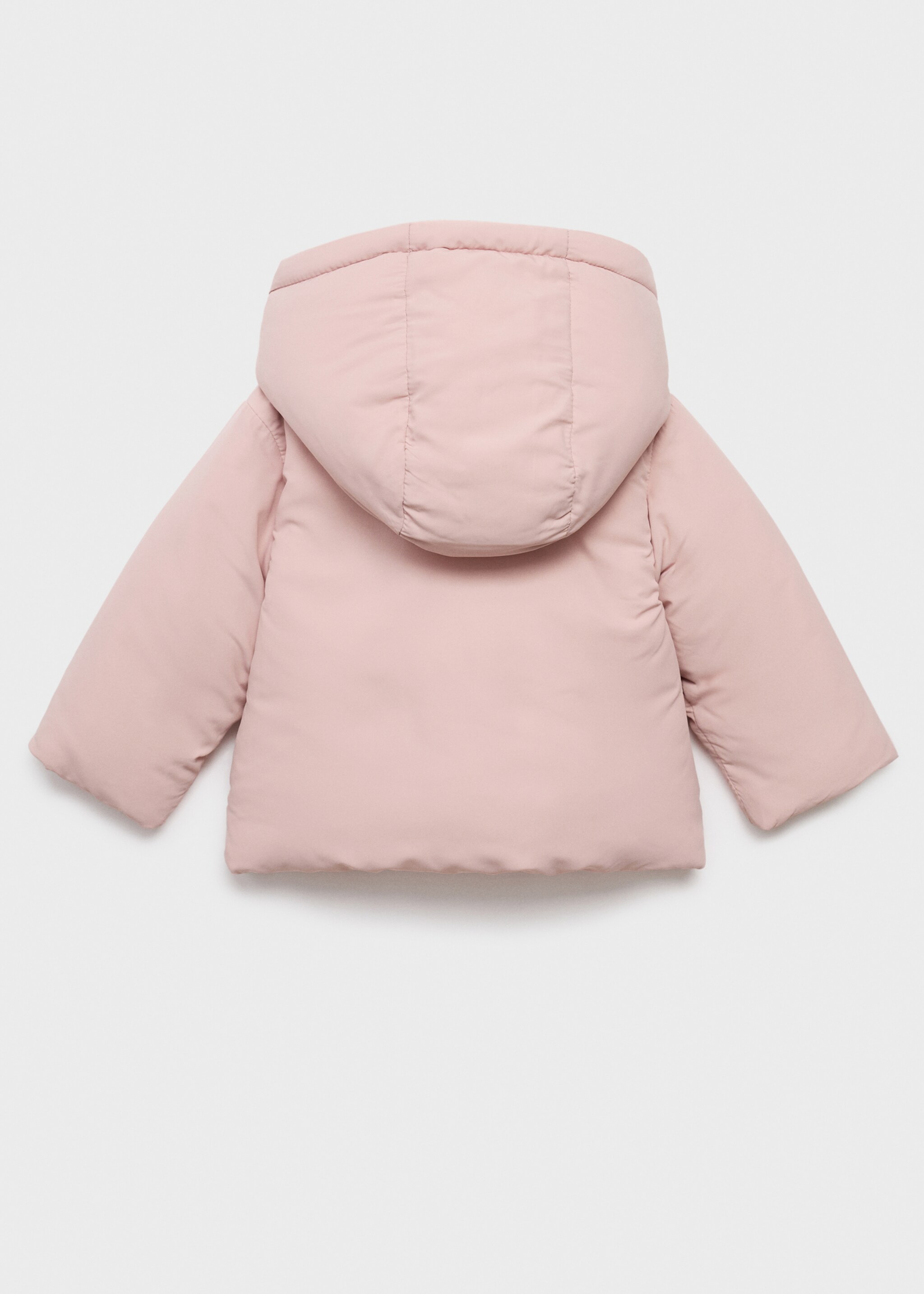 Anorak vichy1 - Reverso del artículo, Rosa pastel. Ref: 17094772-00.