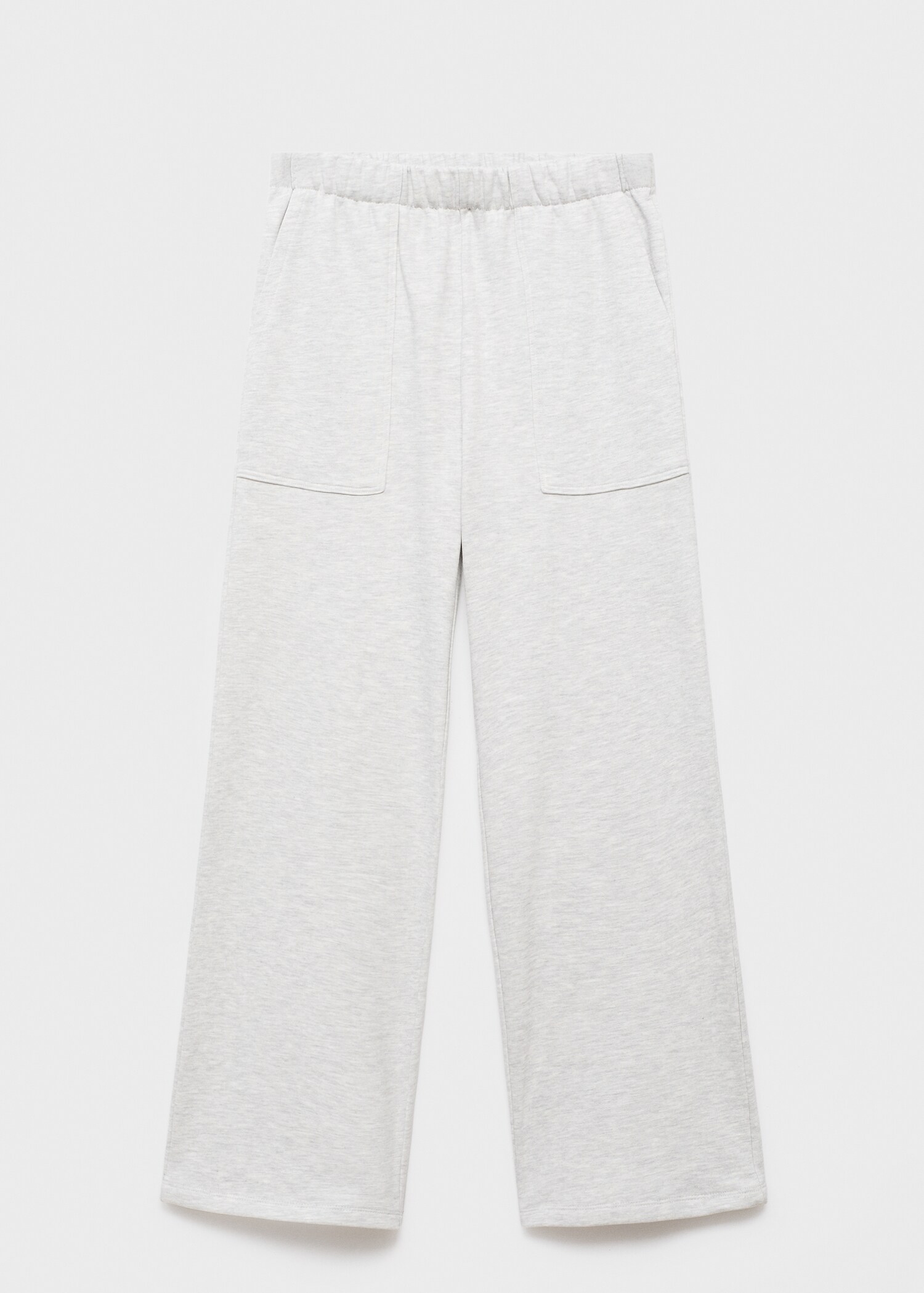 Cotton joggers with seams - Article without model