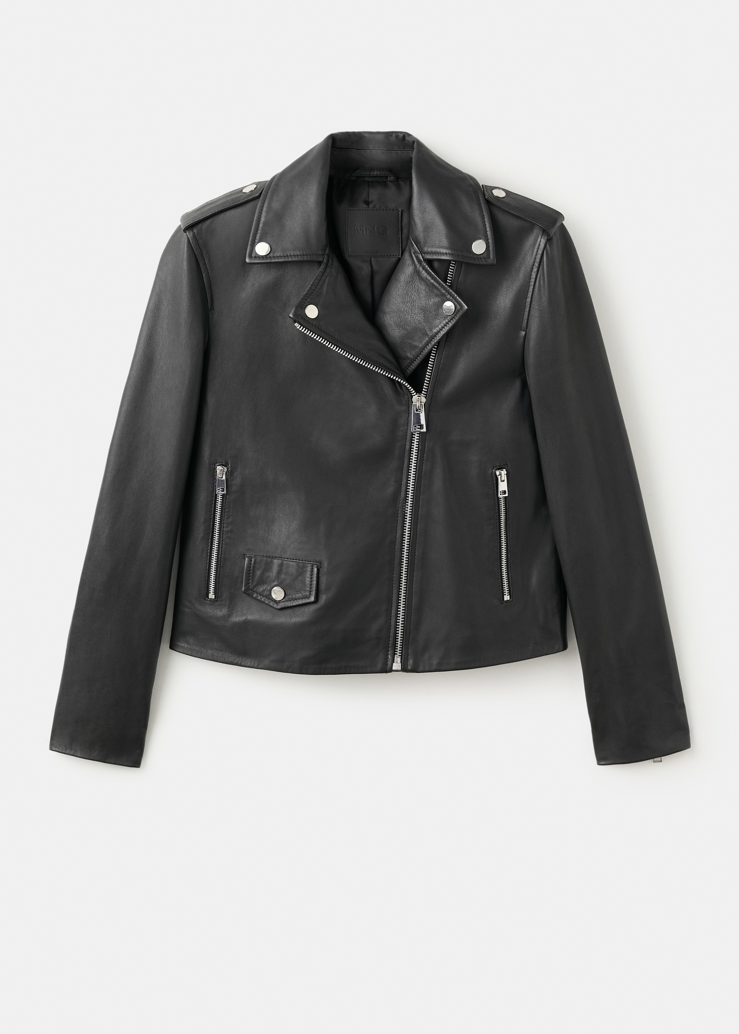 Giubbotto biker pelle