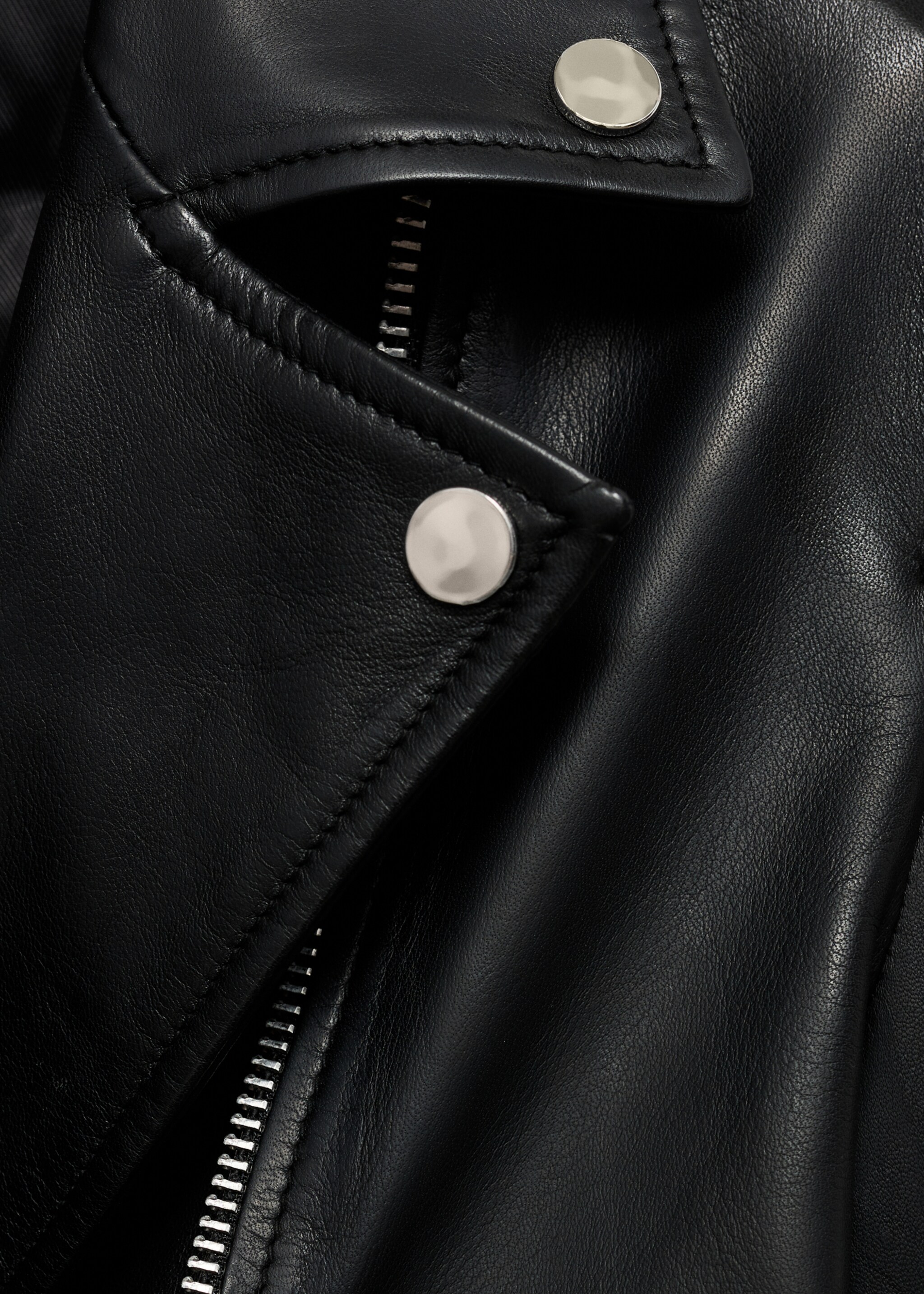 Caçadora biker pell - Detall de l'article 8