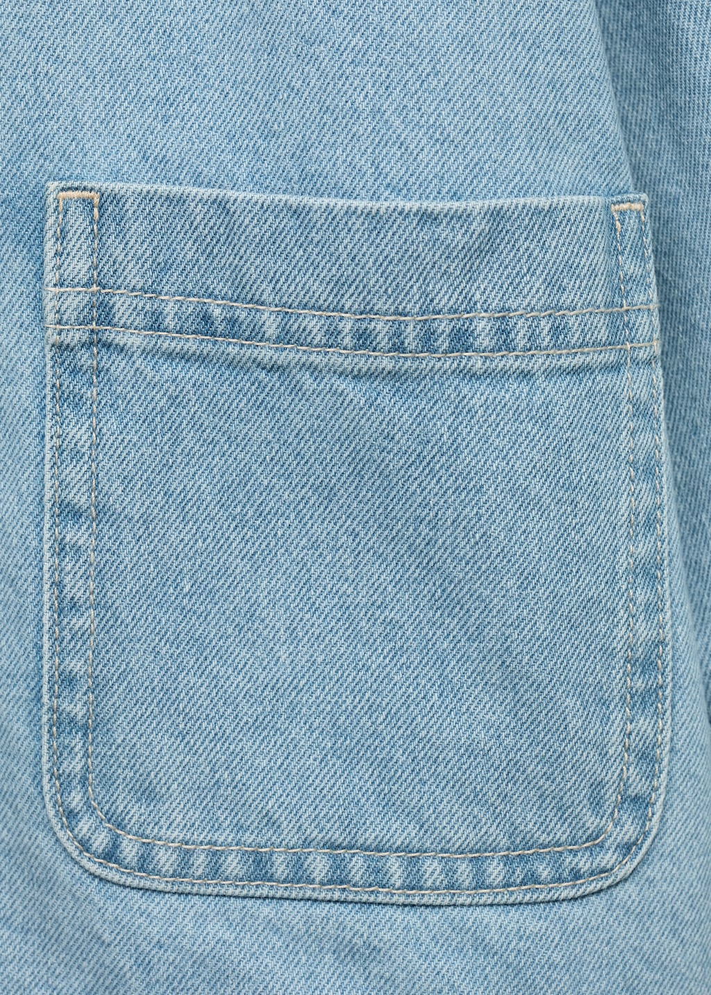 Denim jacket with fur lining