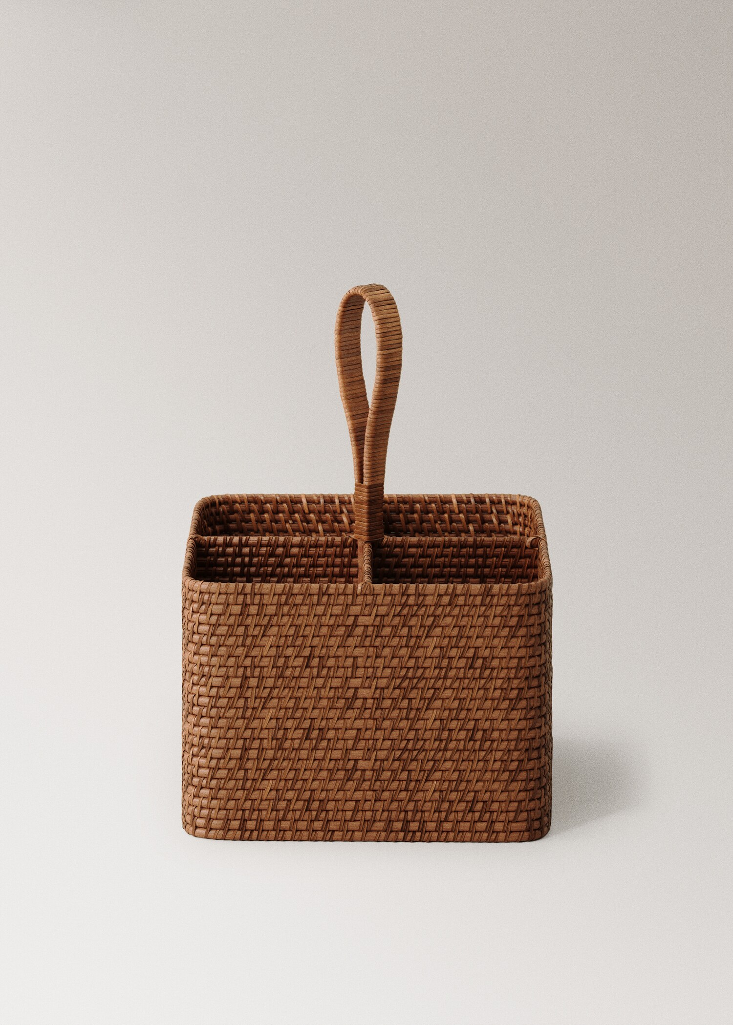 Rattan fogantyús konyhai kosár - Termék modell nélkül
