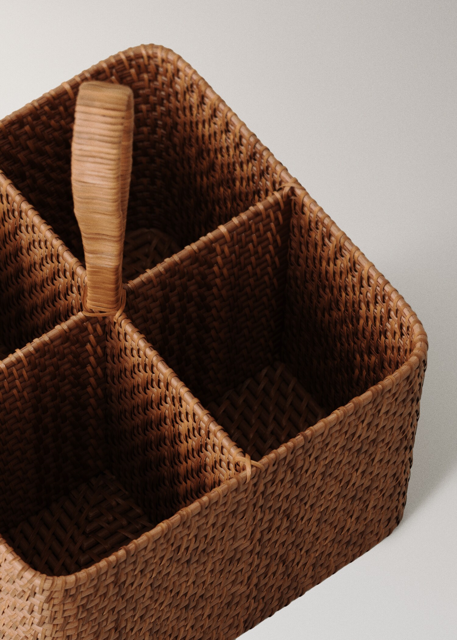 Rattan fogantyús konyhai kosár - A termék adatai 1