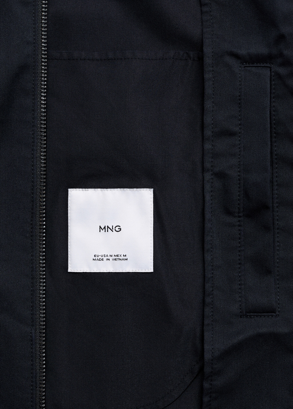 Zipper cotton jacket