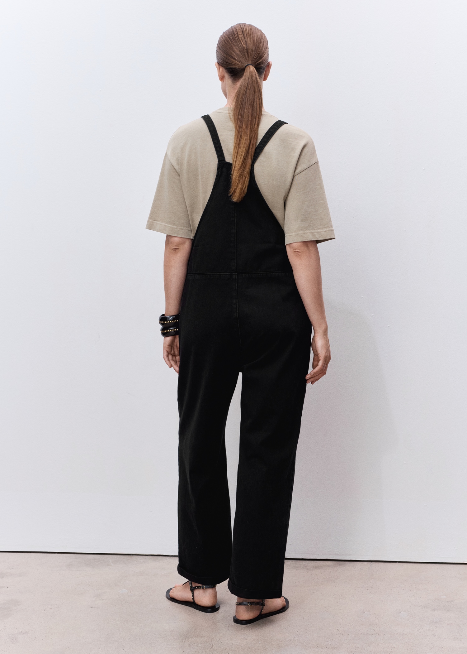 Peto Vaquero Mujer Mango Mango Peto Mujer Peto Negro Vaquero Largo