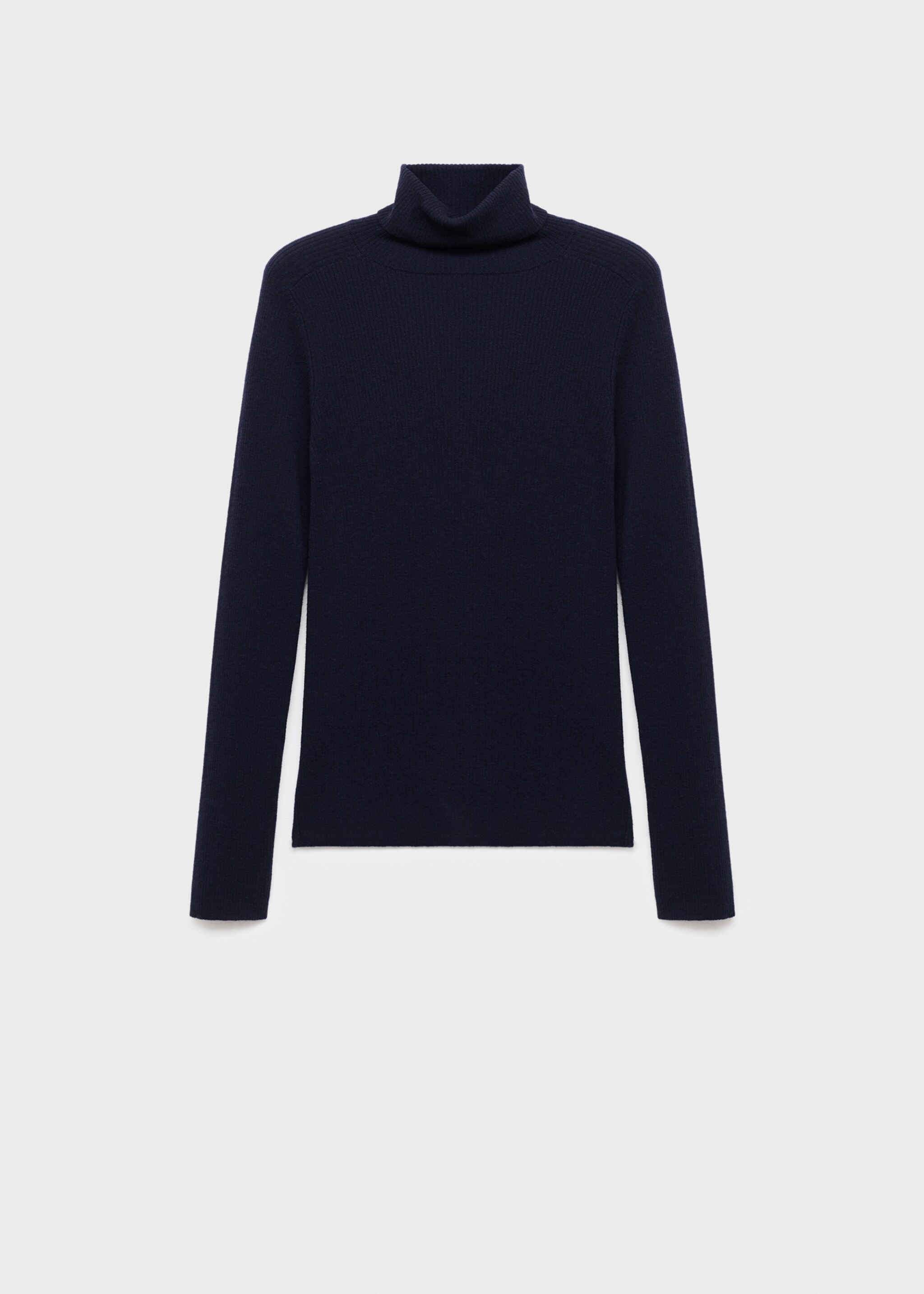 Turtleneck wool sweater - Article without model, Dark Navy. Ref: 17095148-00.