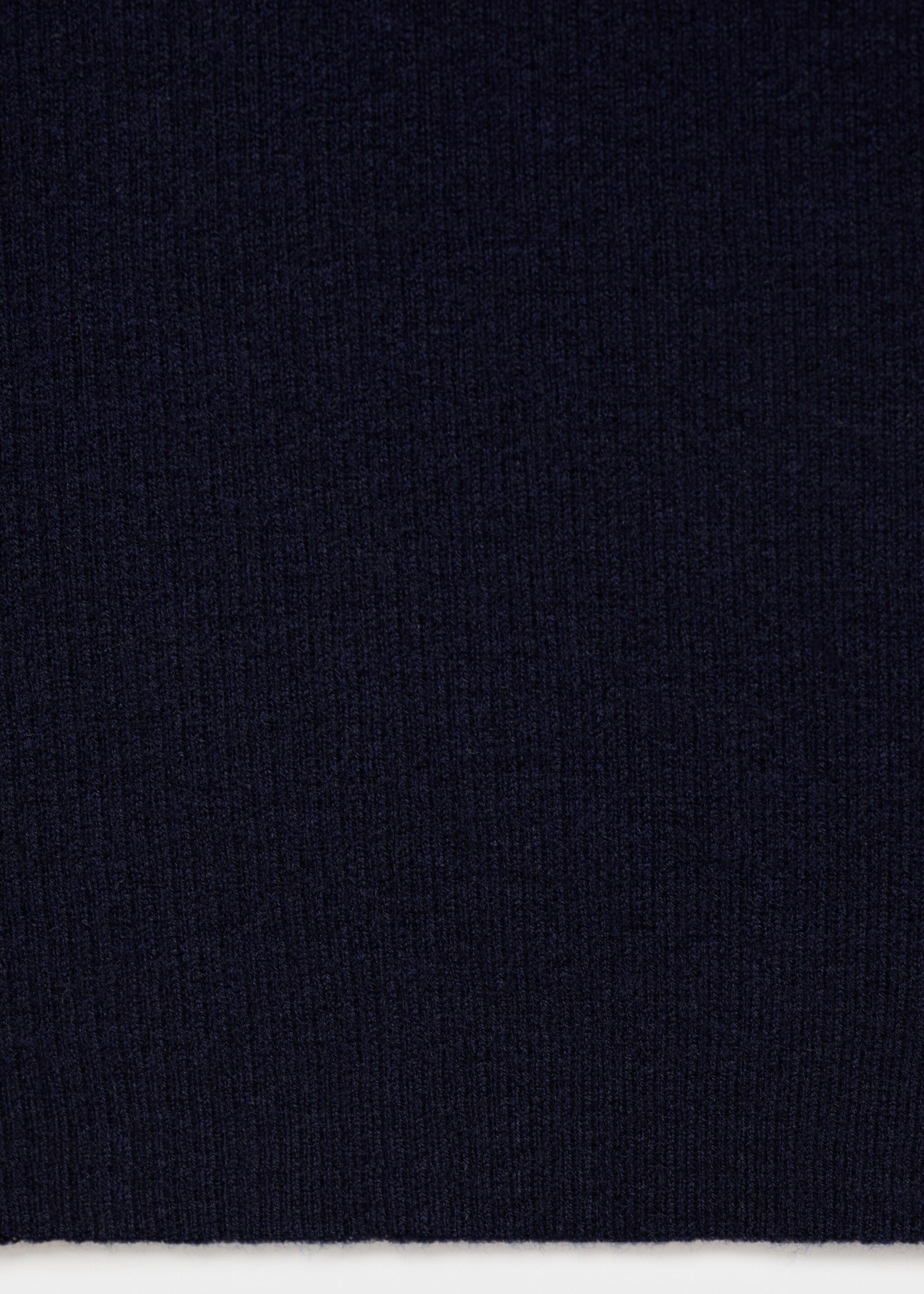 Turtleneck wool sweater - Details of the article 0, Dark Navy. Ref: 17095148-00.