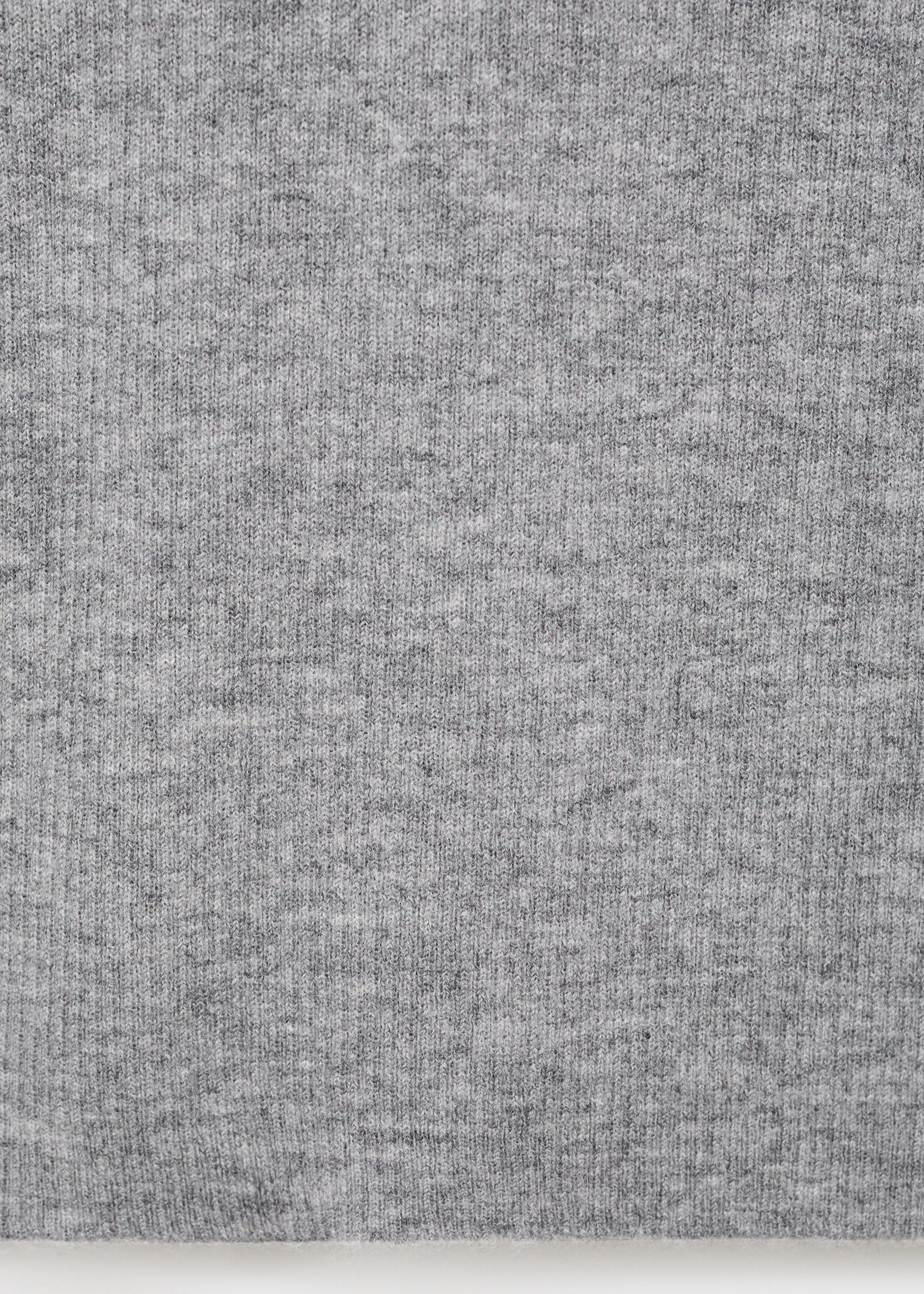 Turtleneck wool sweater - Details of the article 0, Light Heather Grey. Ref: 17095148-00.