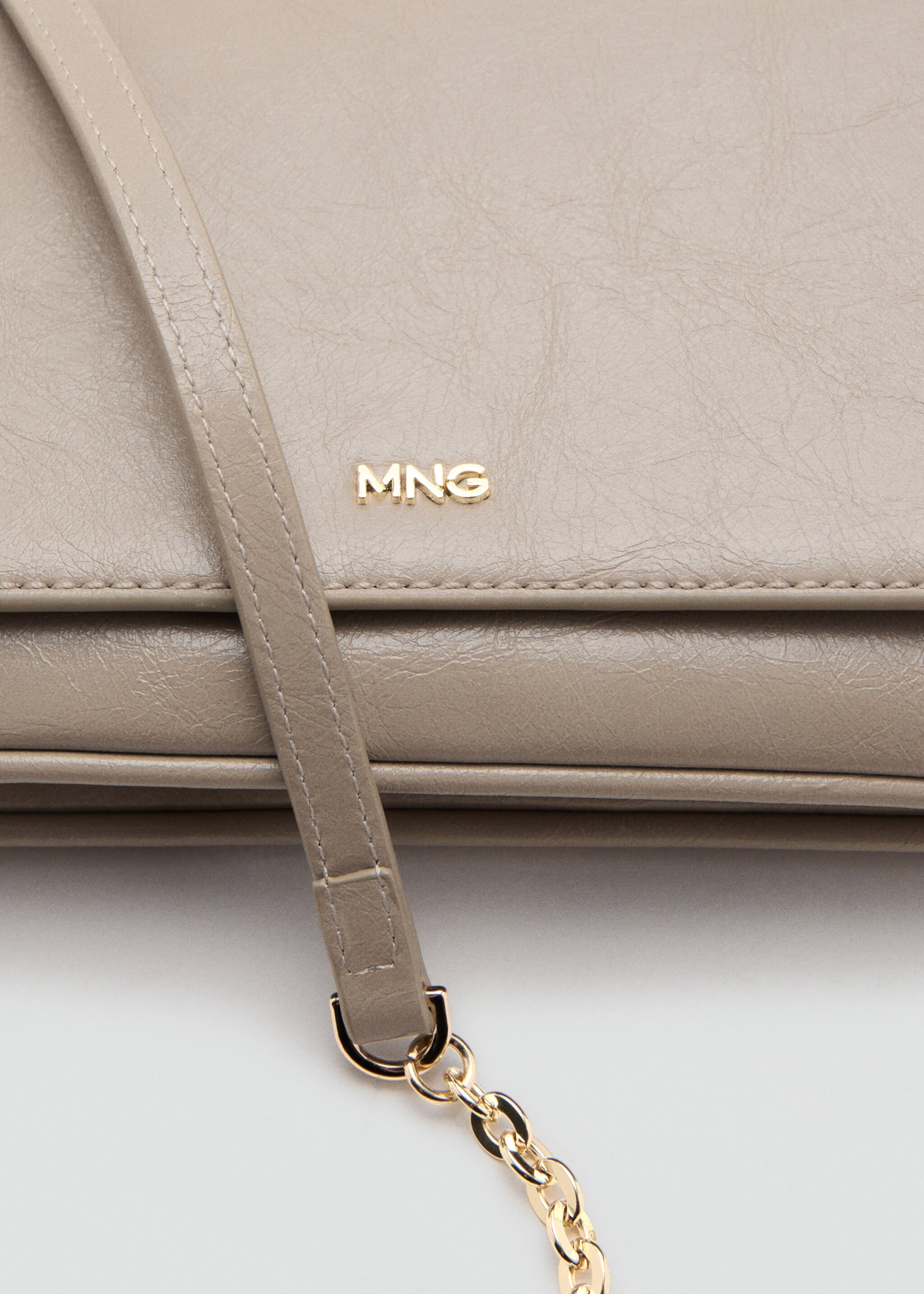 Small crossbody bag - Details of the article 1, Medium Brown. Ref: 17095150-00.