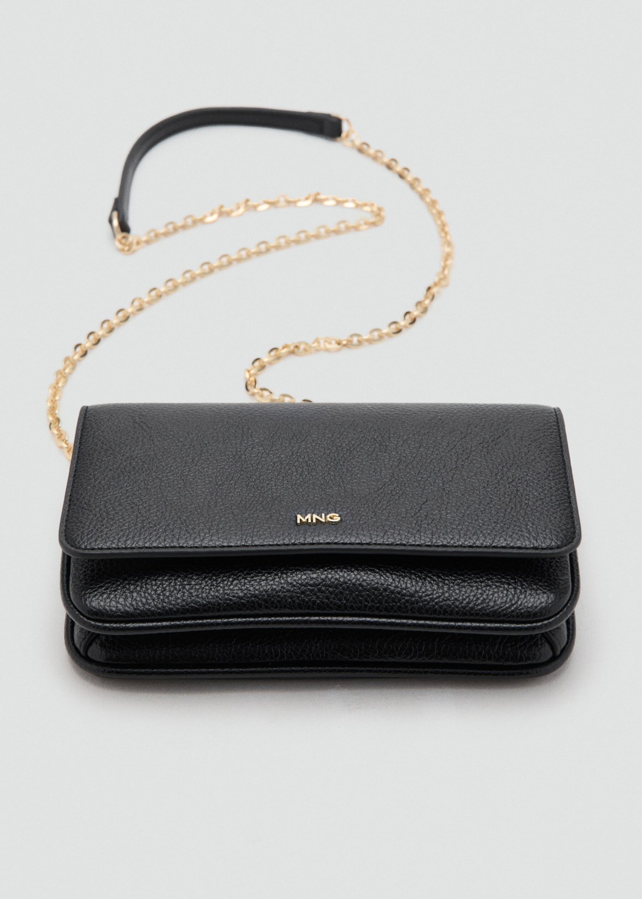 Small crossbody bag - Details of the article 3, Black. Ref: 17095150-00.