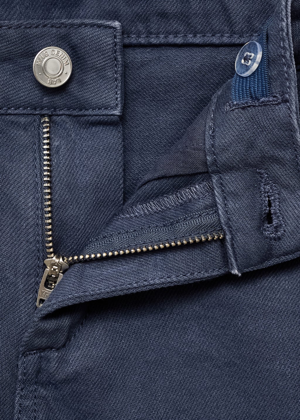 Wide-leg jeans with flower detail