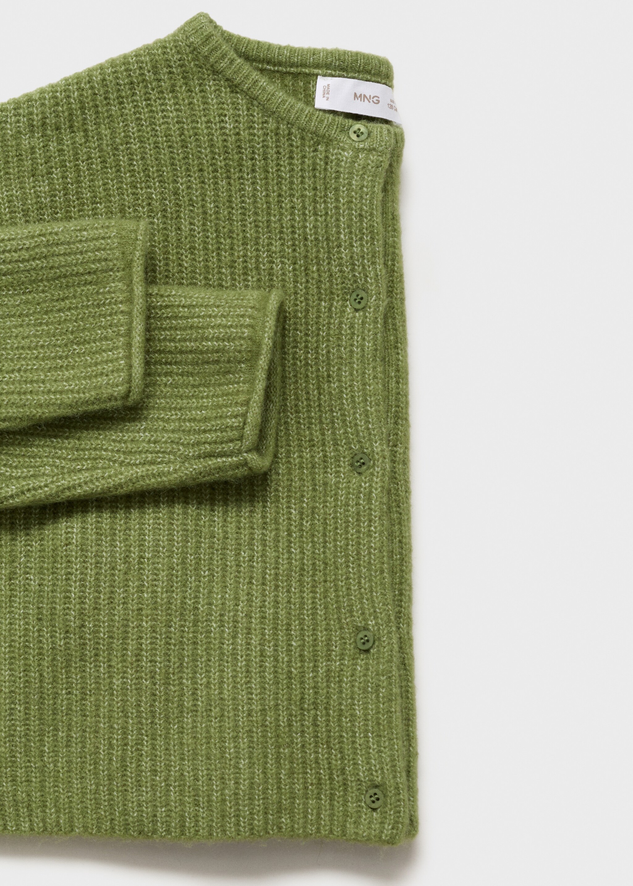 Cardigan janine - Details of the article 0, Green. Ref: 17095152-00.
