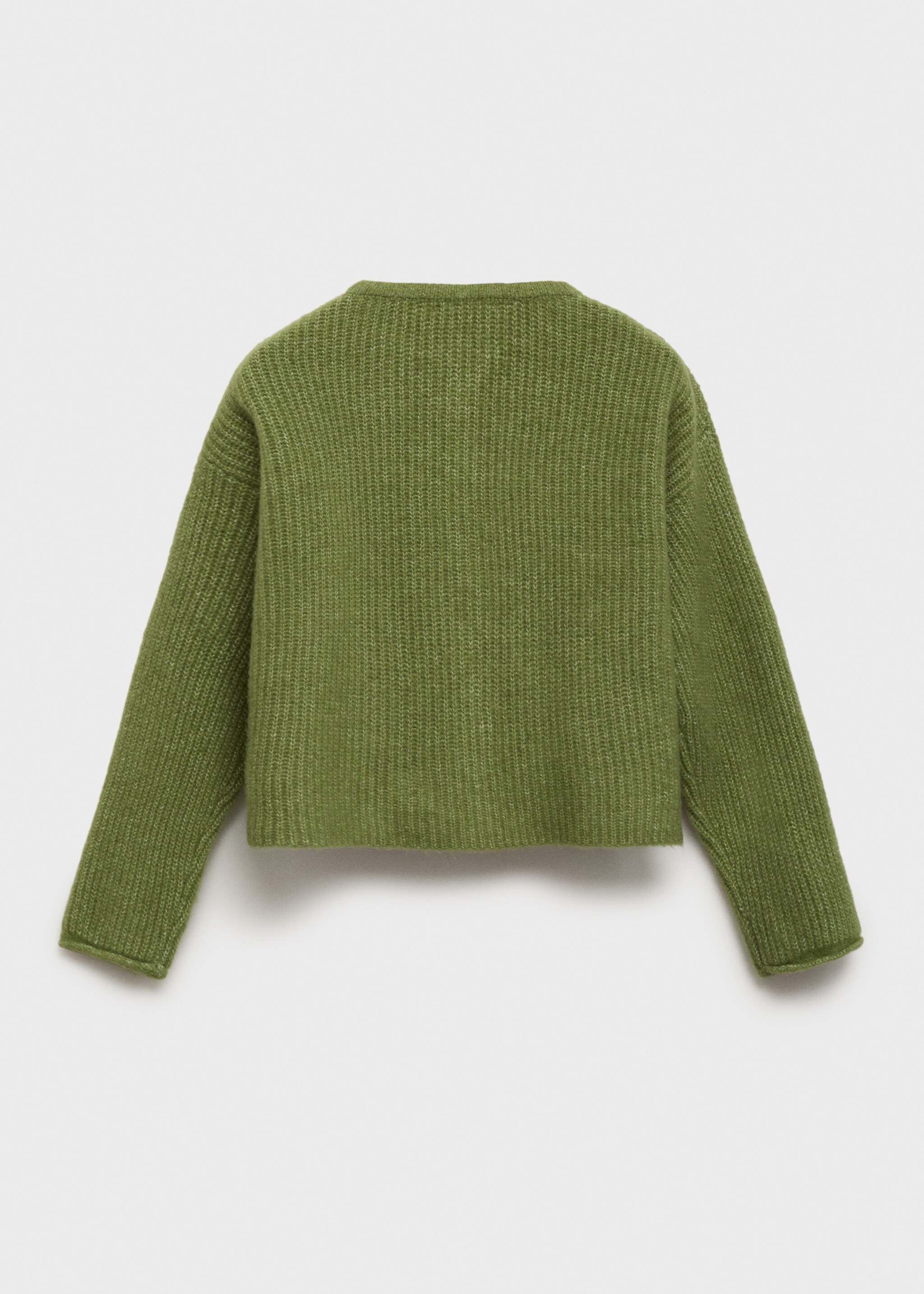 Cardigan janine - Reverse of the article, Green. Ref: 17095152-00.