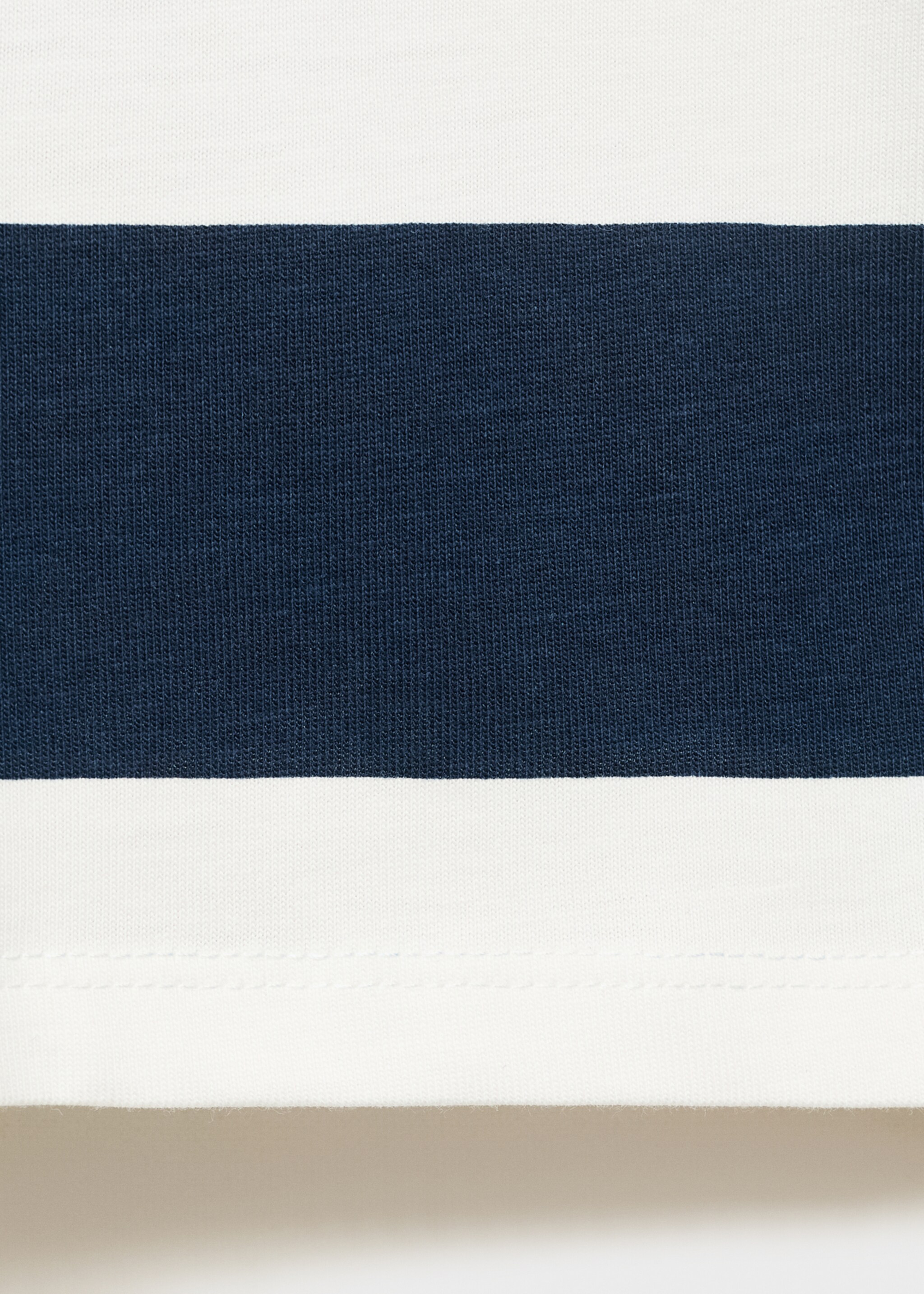 Polo rayas algodón - Detalle del artículo 0, Azul marino. Ref: 17095155-00.