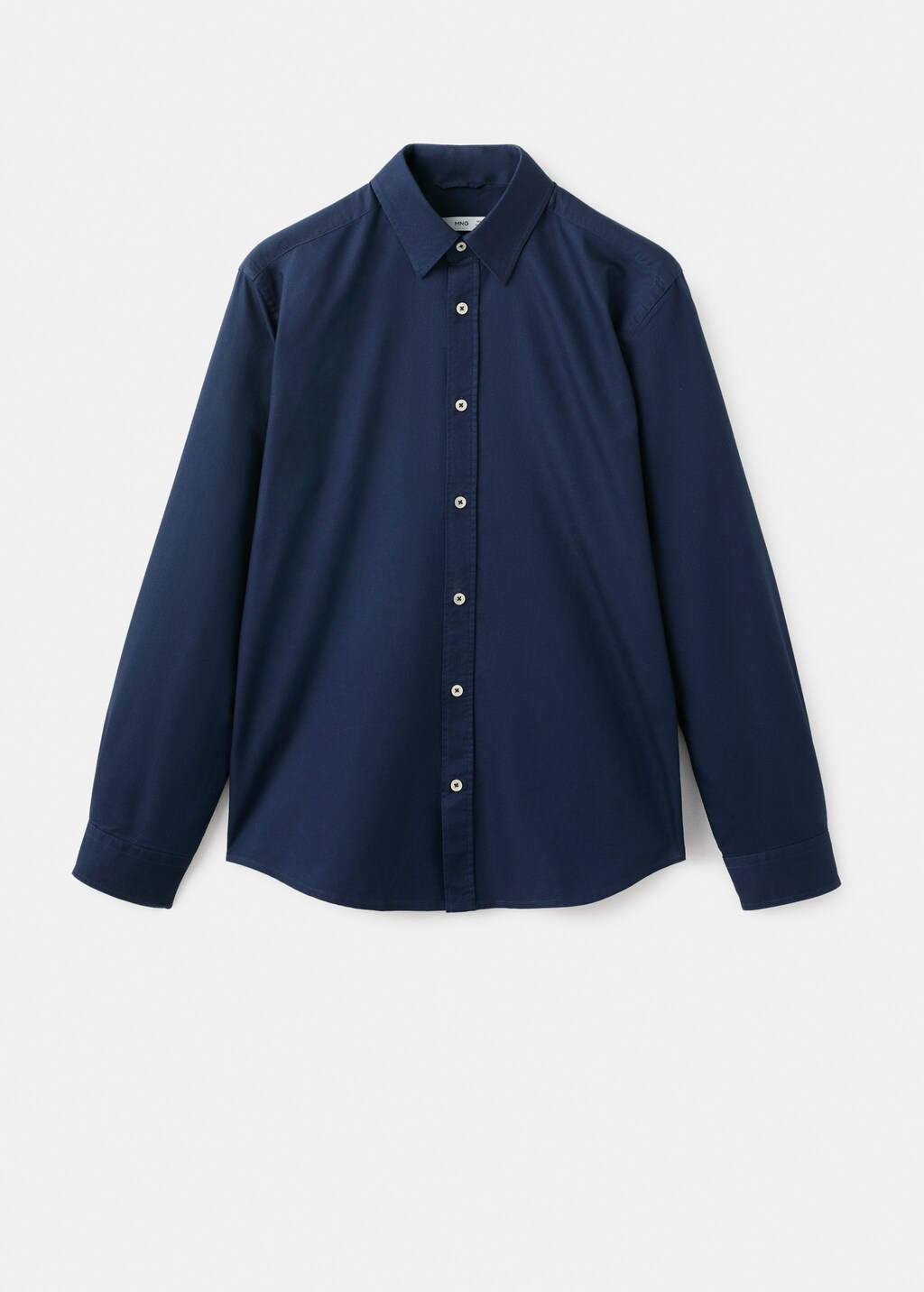 さページ 100% cotton Oxford shirt - Men | MANGO South Korea