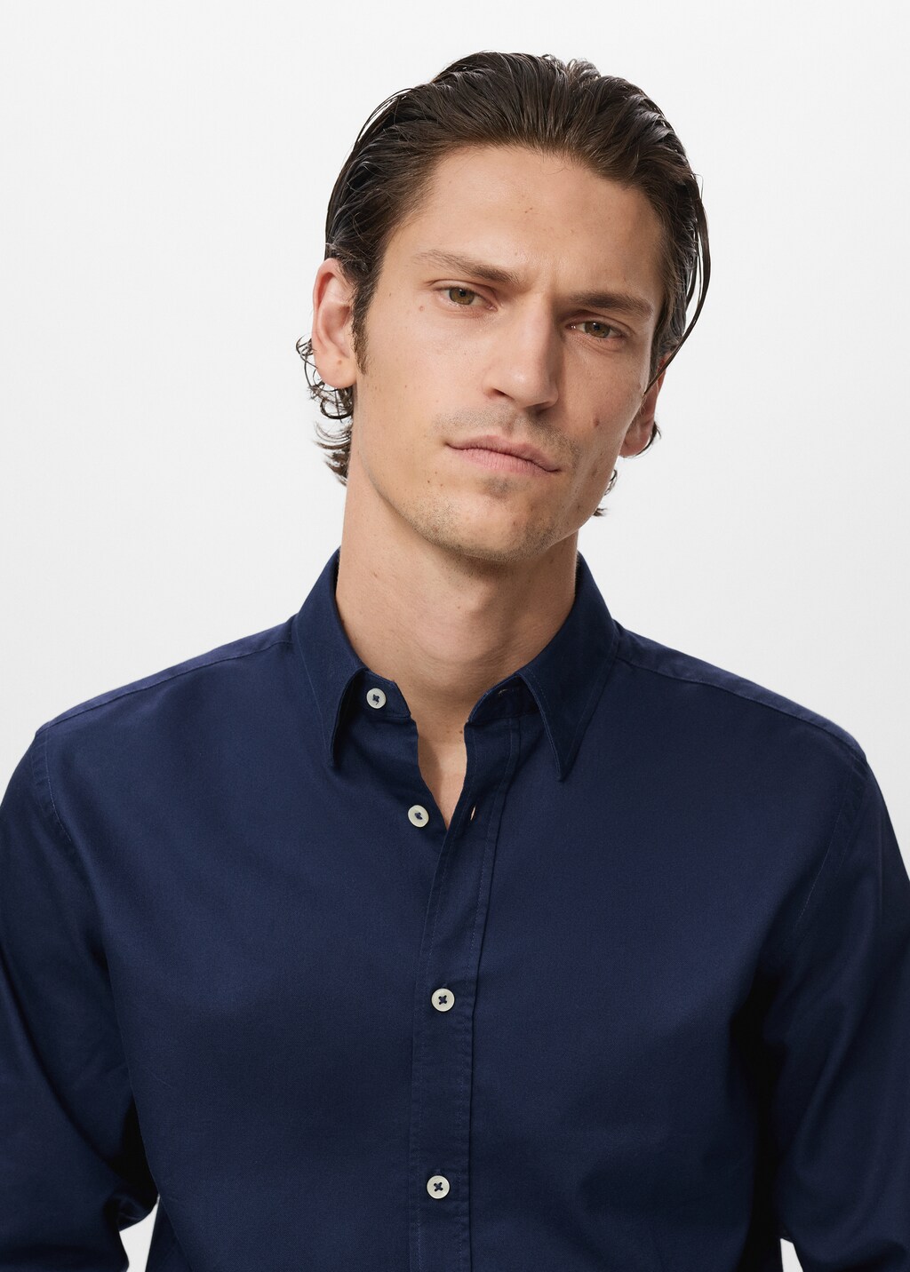 100% cotton Oxford shirt
