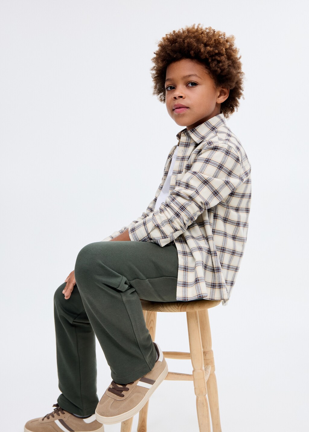 Cotton drawstring joggers