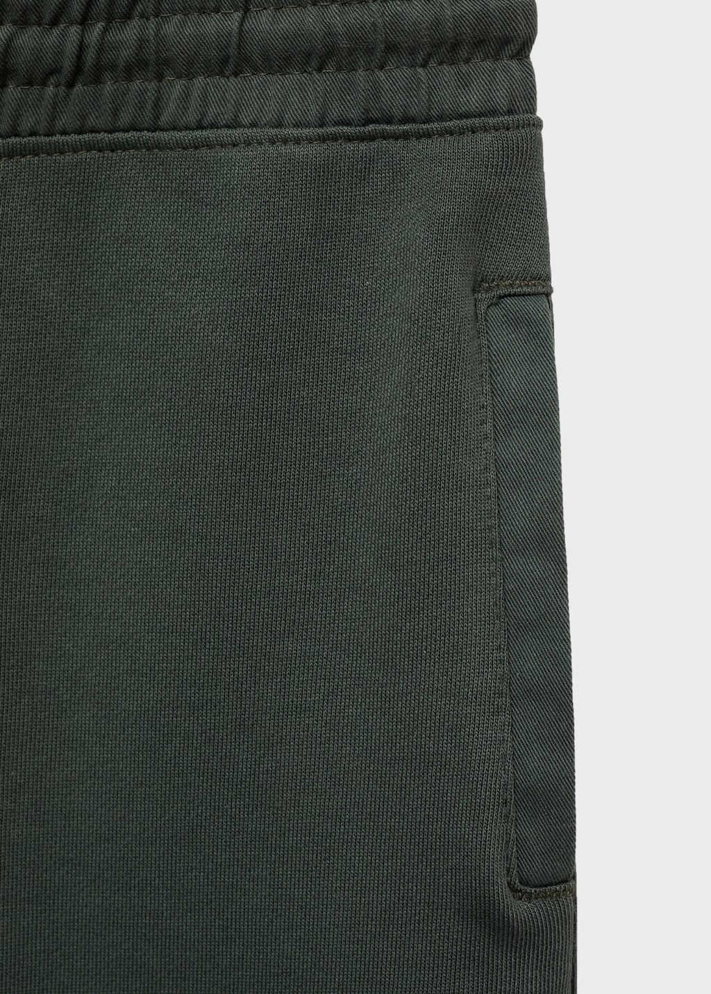 Cotton drawstring joggers