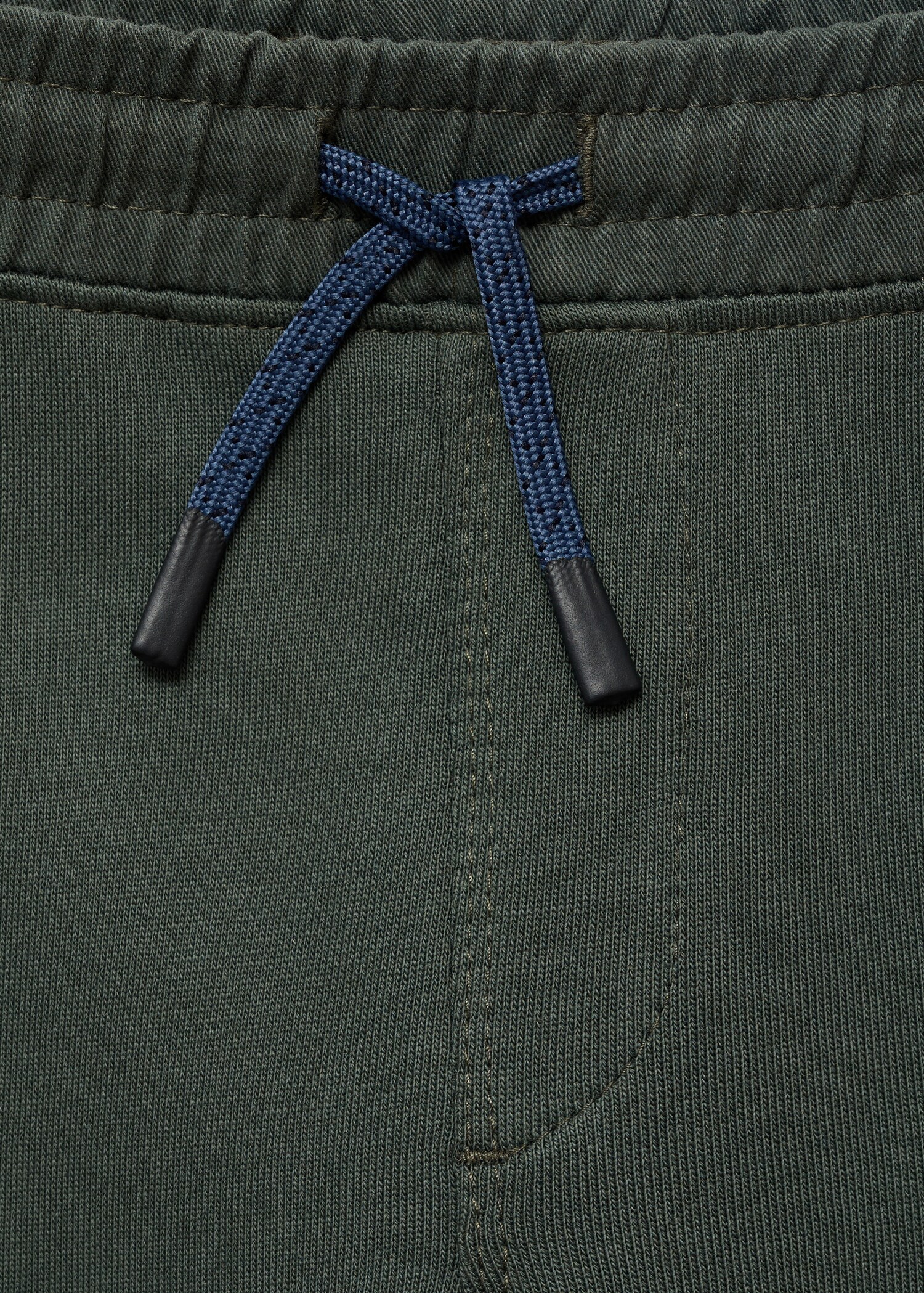 Cotton drawstring joggers - Details of the article 8