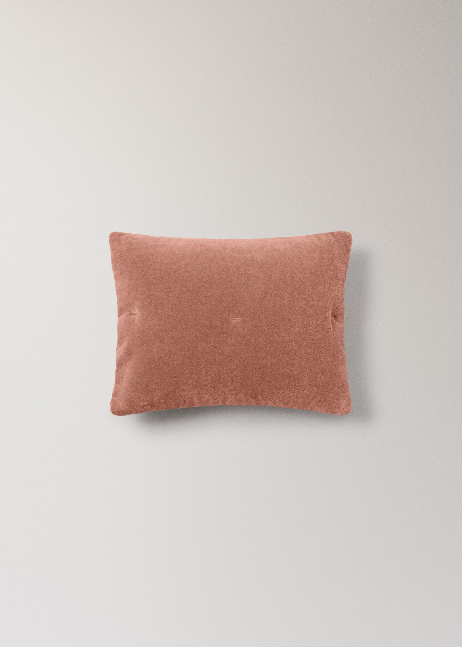 Cotton velvet garment-dyed cushion cover for children’s bed 30x40 cm - Article without model