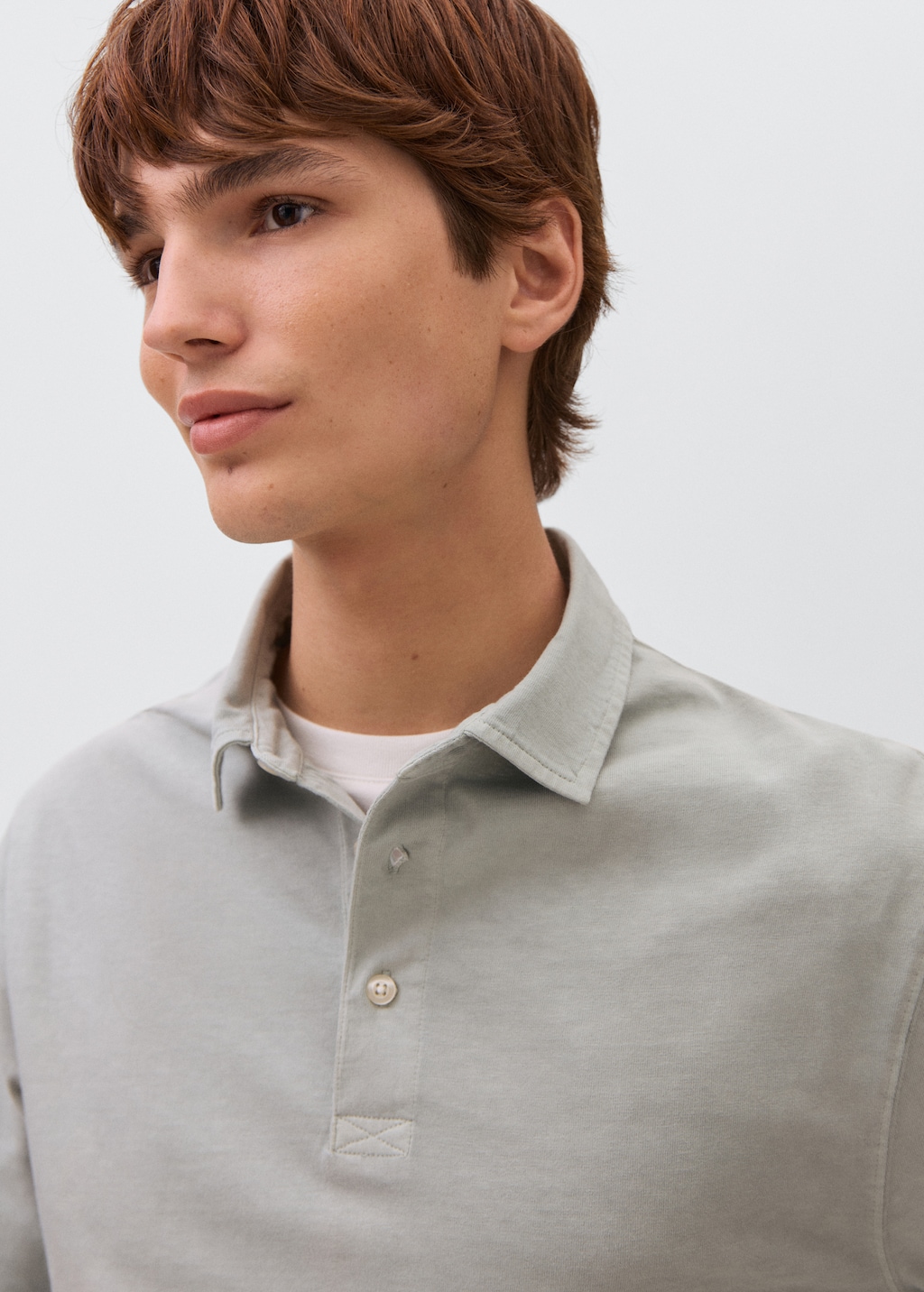 Cotton basic polo shirt