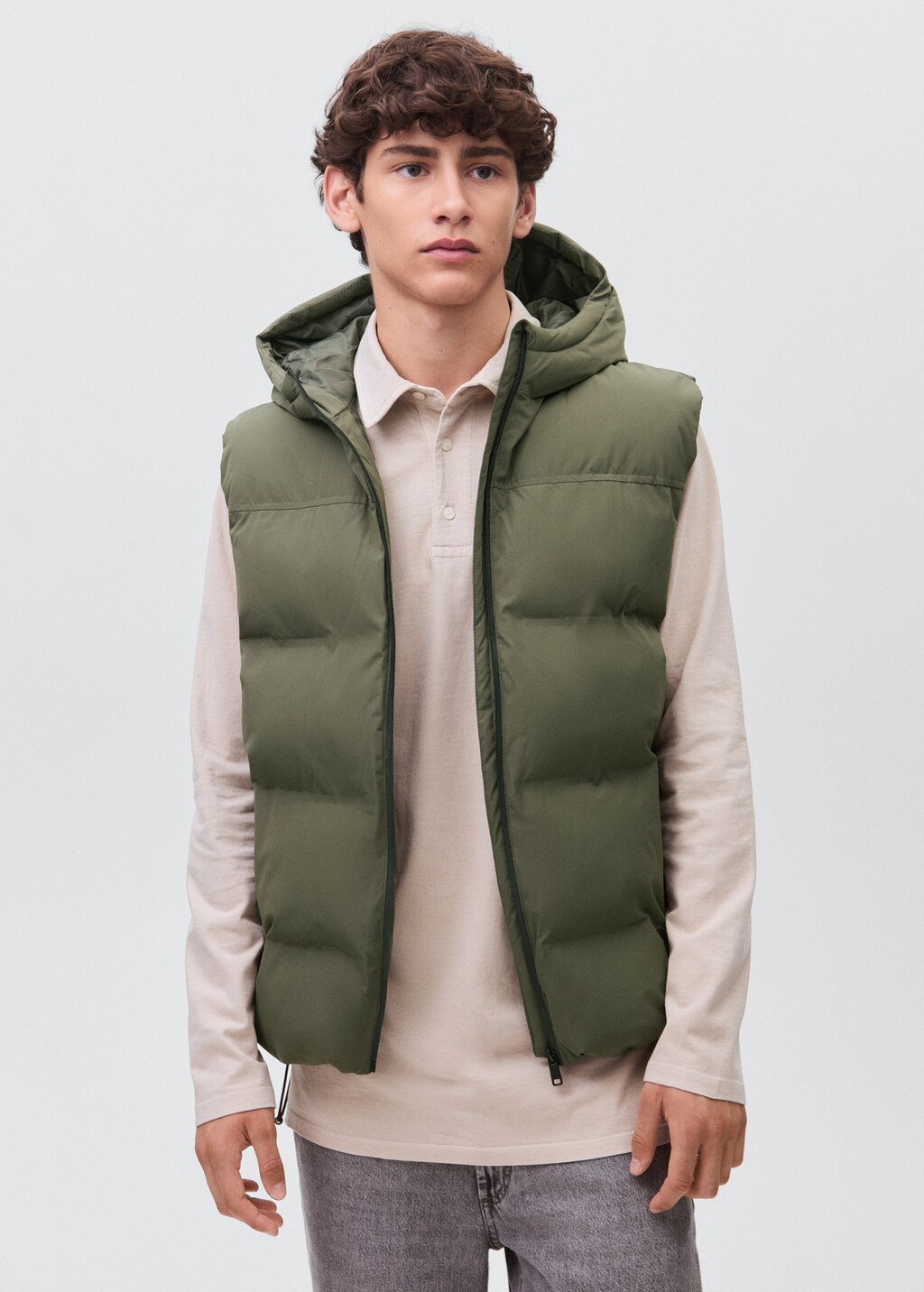 Quilted vest - Teen | MANGO USA
