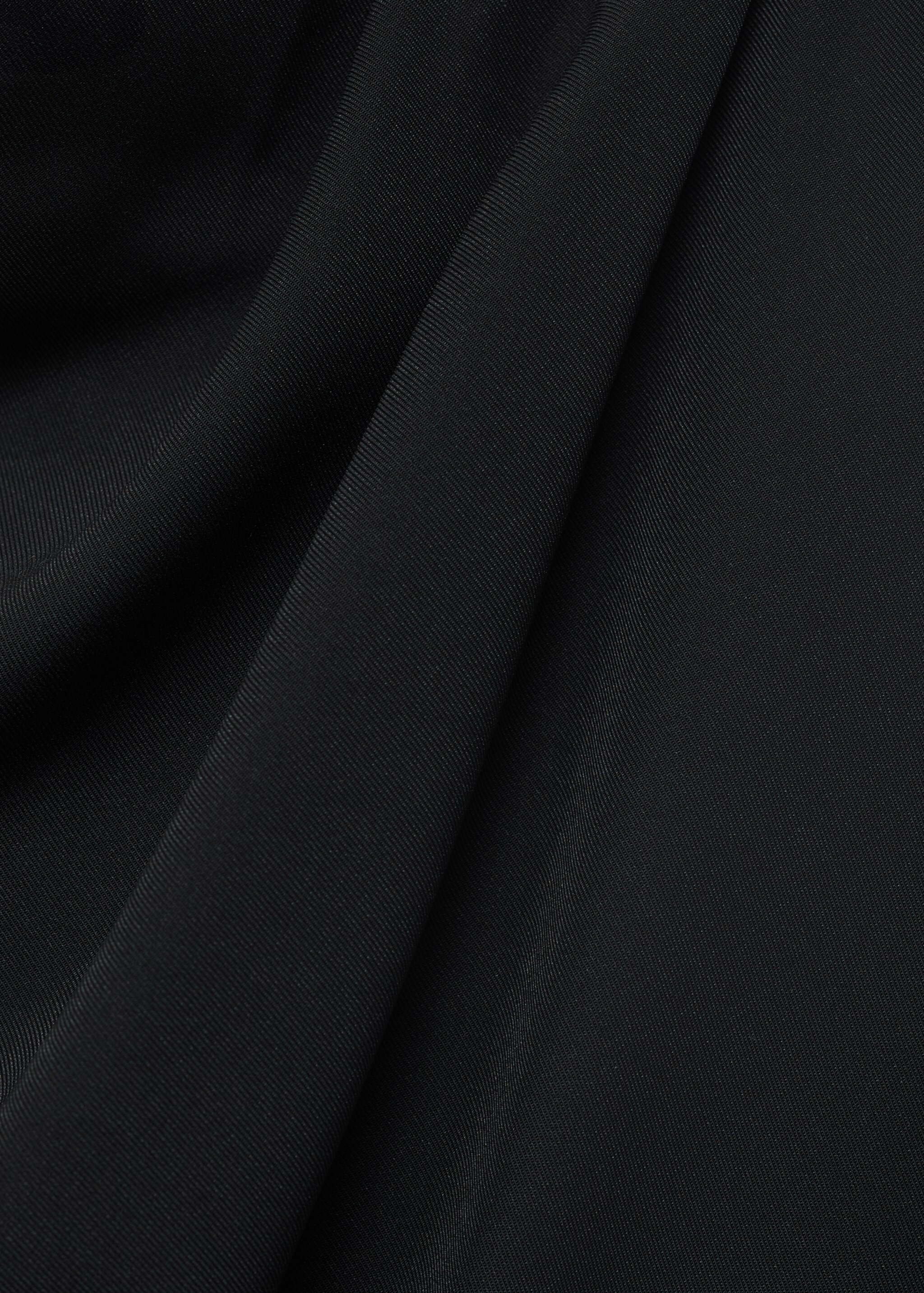 Long jumpsuit with draped neck and belt - Details of the article 8