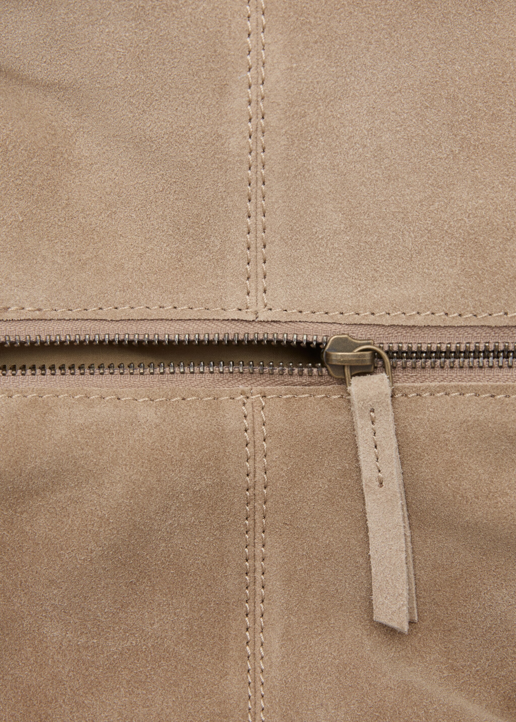 Sac tote cuir - Détail de l'article 2, Sable. Ref: 17095788-00.