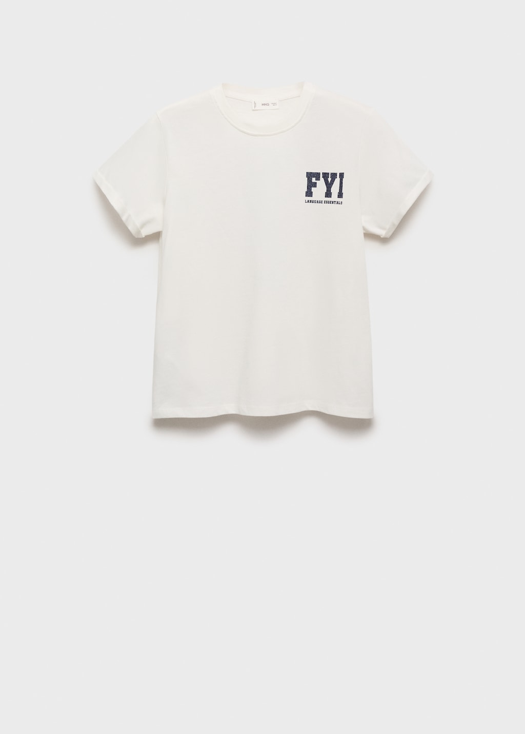 Printed cotton-blend t-shirt