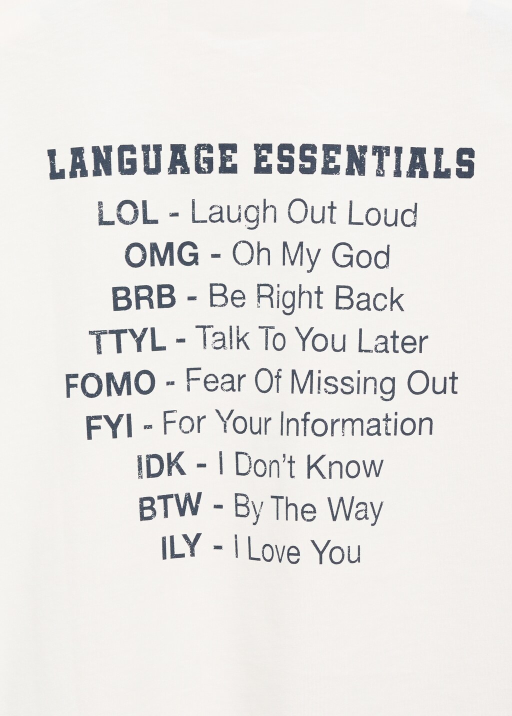 Printed cotton-blend t-shirt