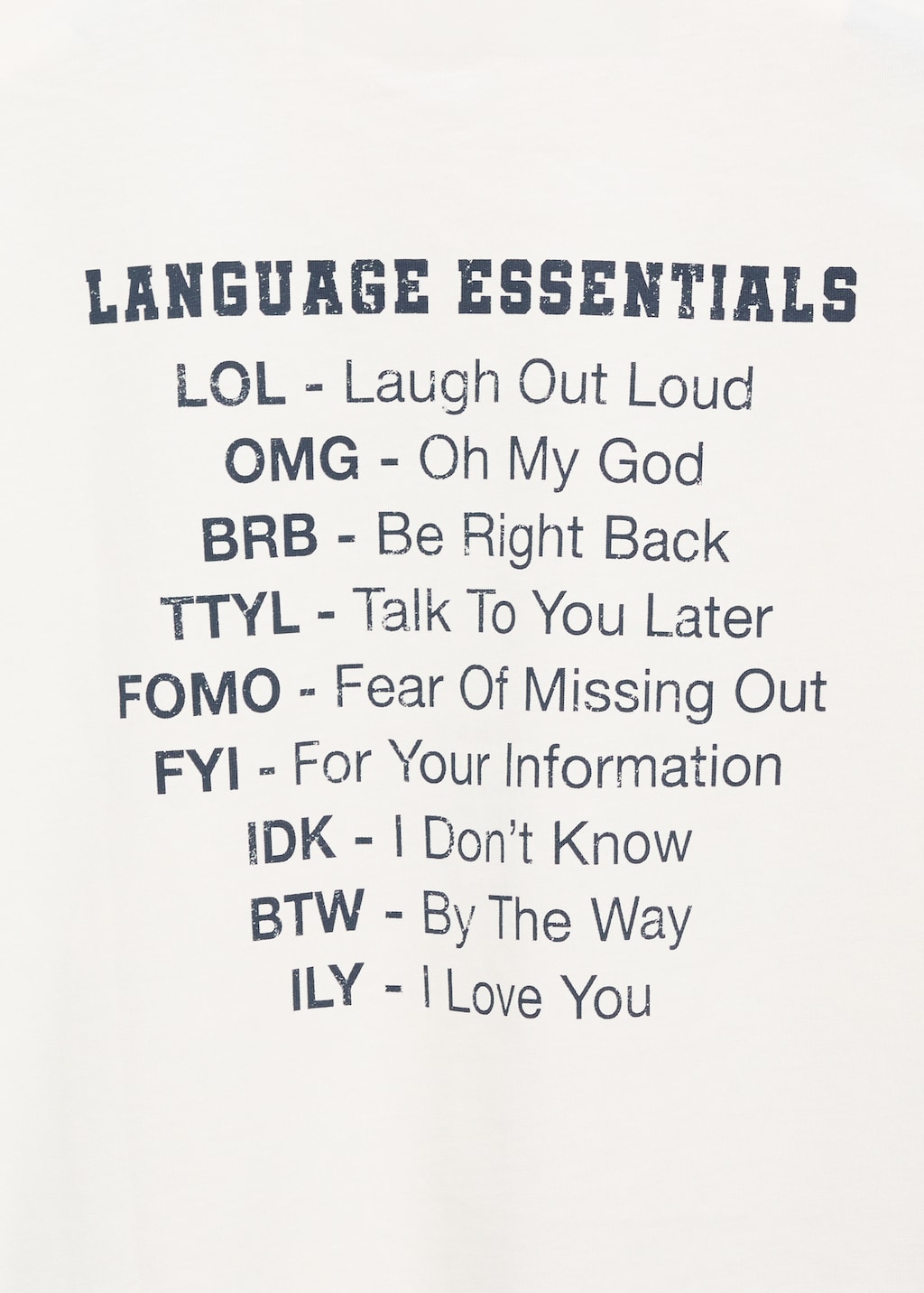 Printed cotton-blend t-shirt