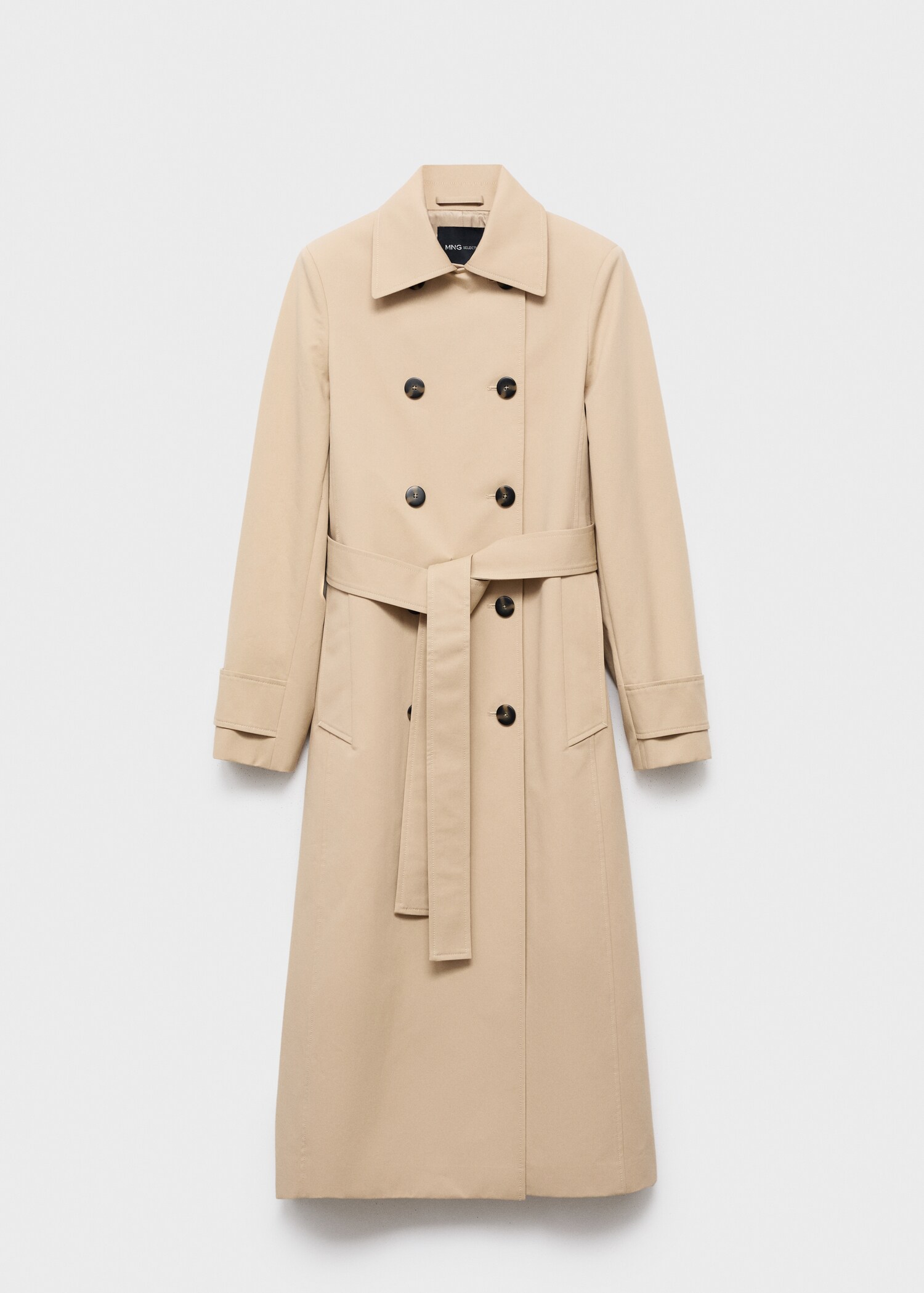 Classic 100% cotton trench coat - Article without model