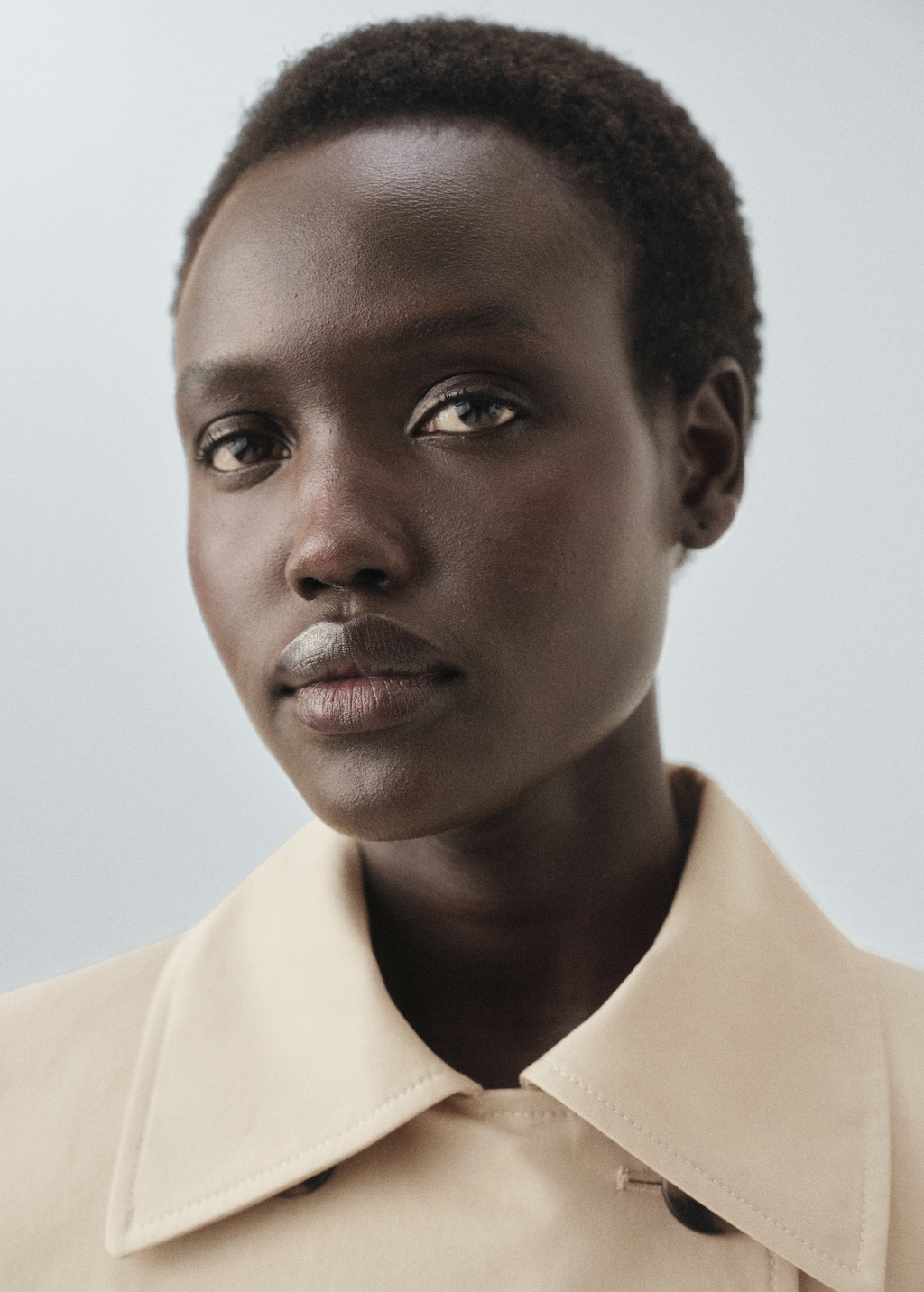 Classic 100% cotton trench coat