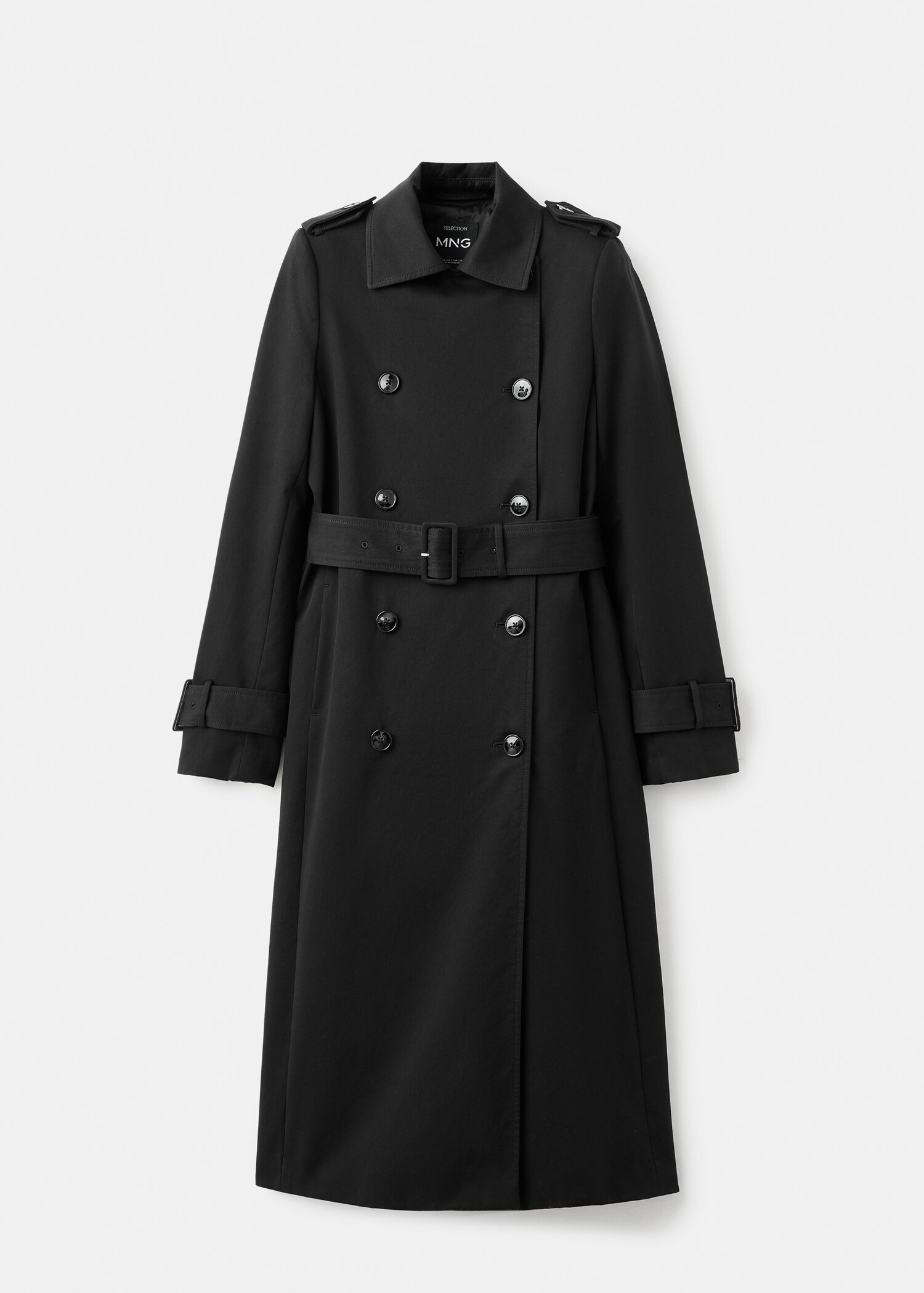 Classic 100% cotton trench coat - Article without model