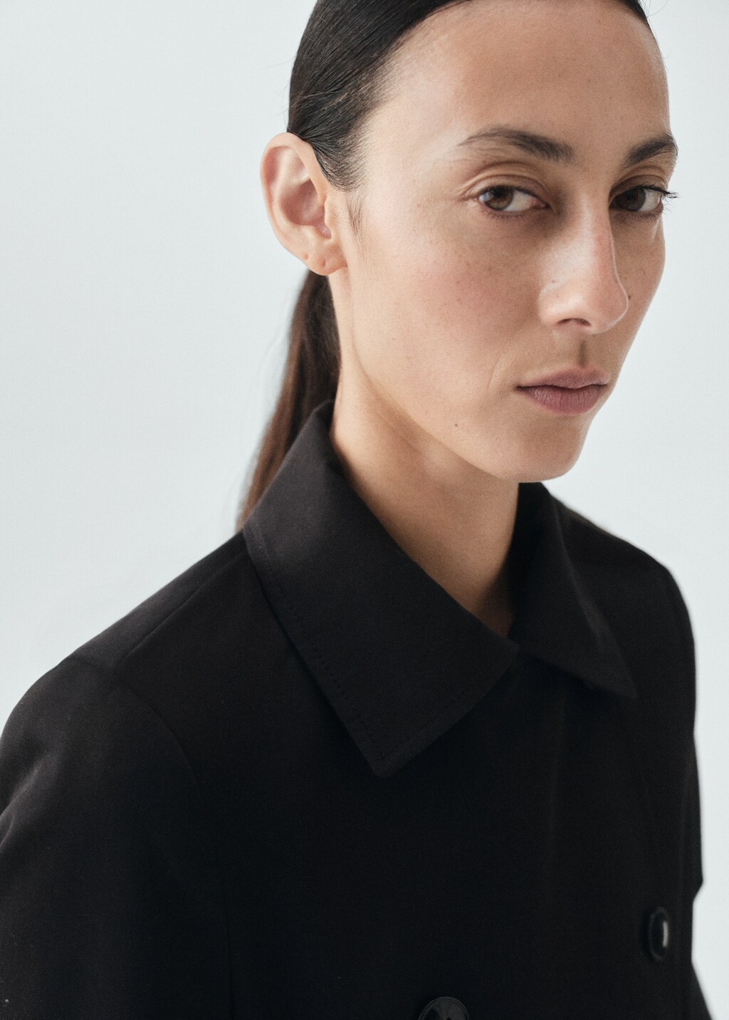 Mango Classic 100% cotton trench coat