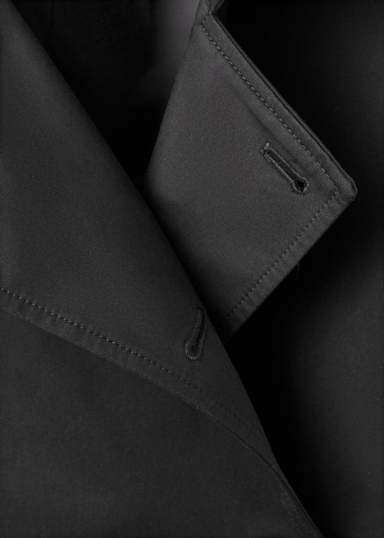 Classic 100% cotton trench coat - Details of the article 8