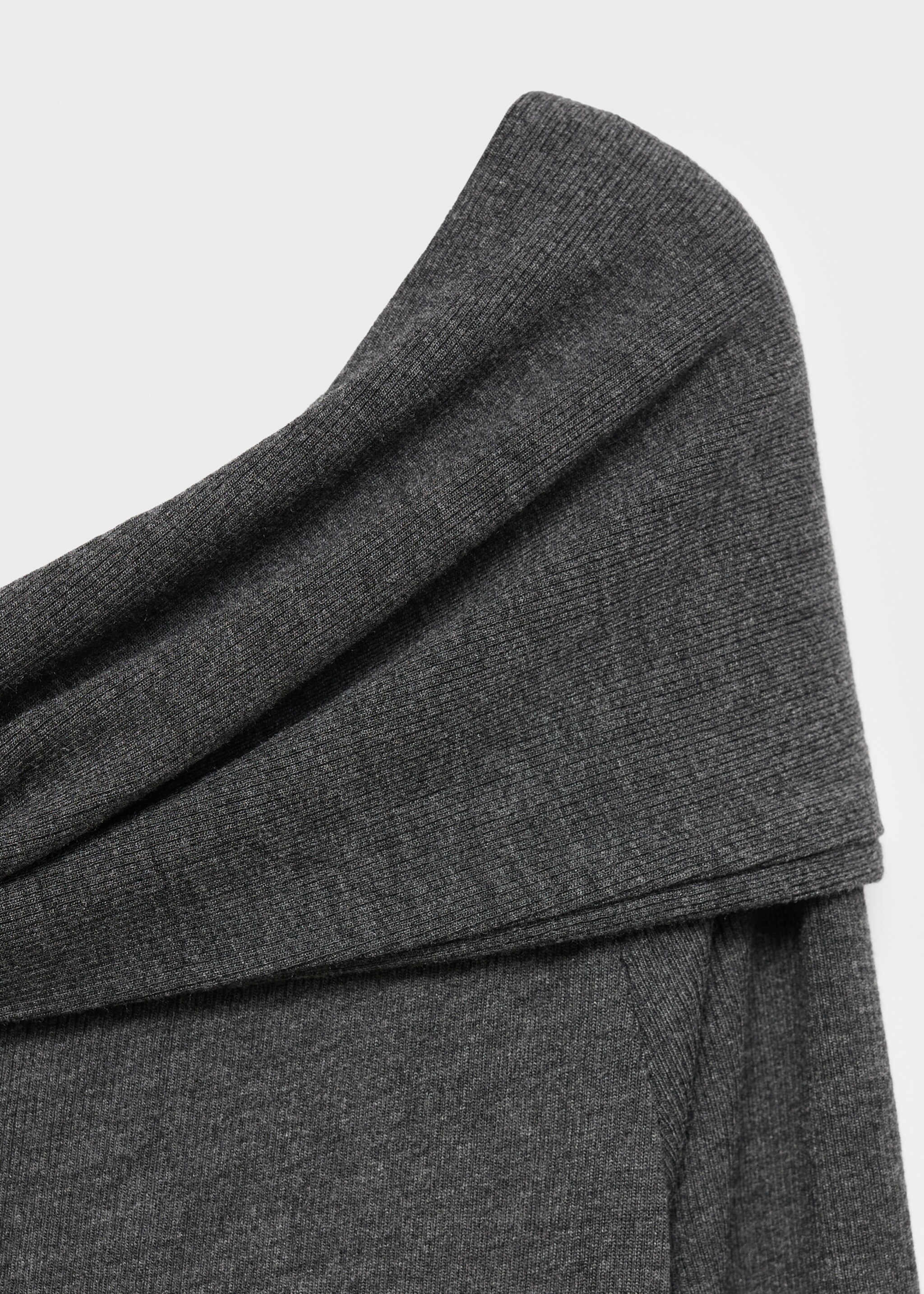 Dress ofi - Details of the article 0, Grey. Ref: 17095796-00.