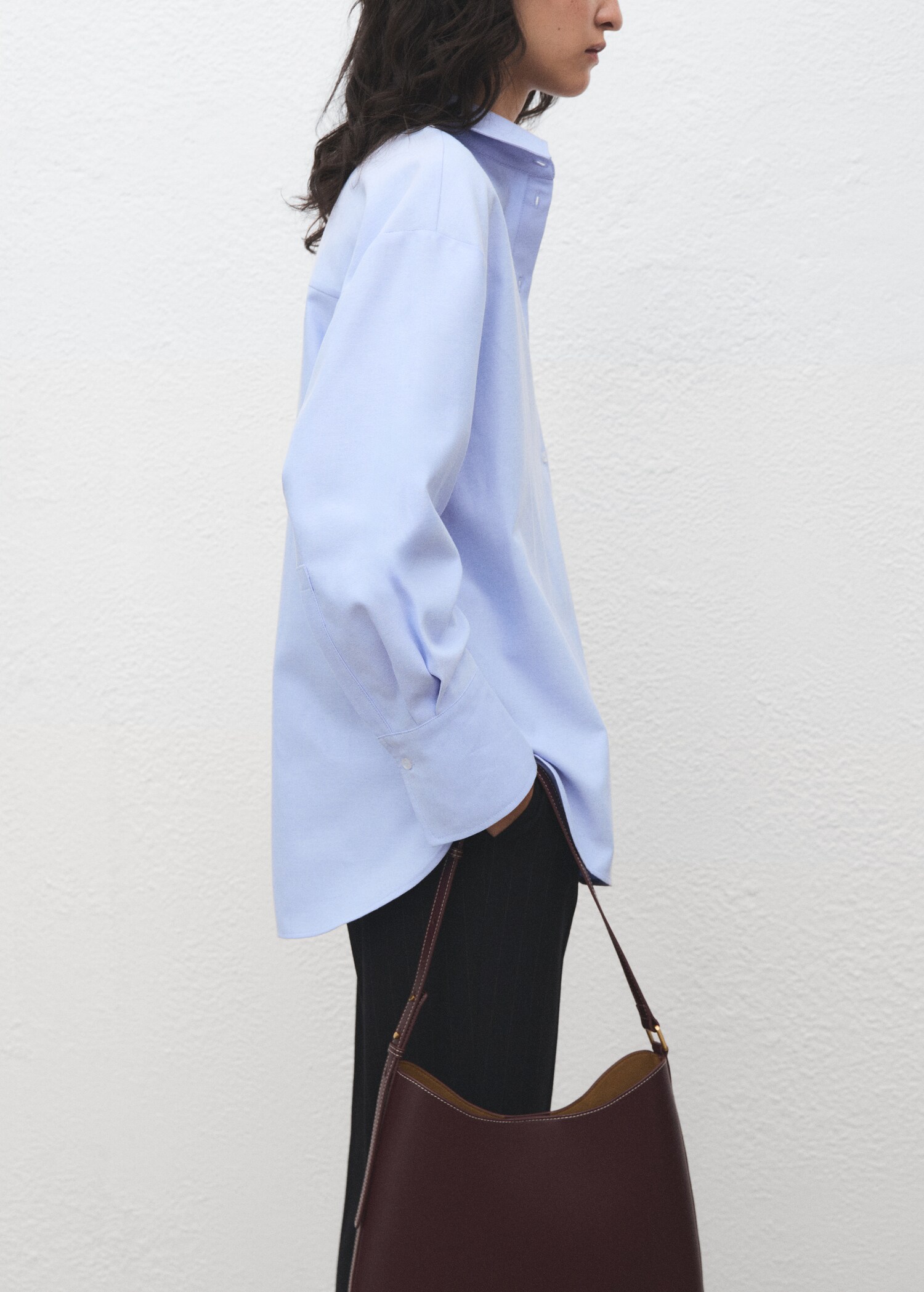 Camisa oversize bolsillo - Detalle del artículo 6
