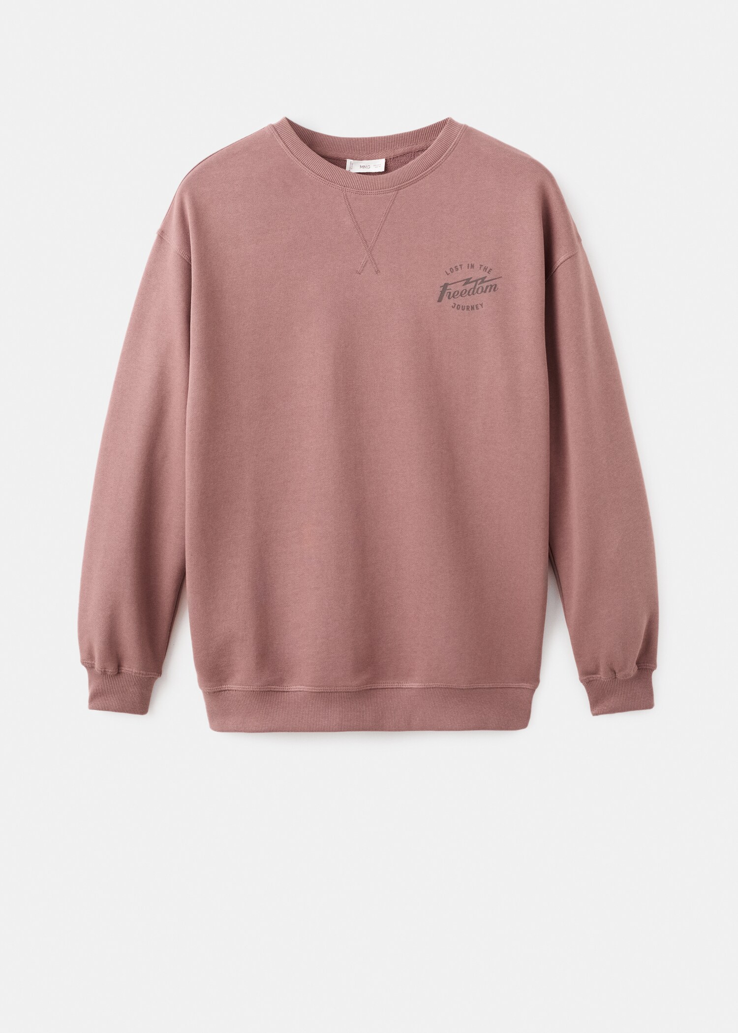 Printed cotton sweatshirt - Article without model