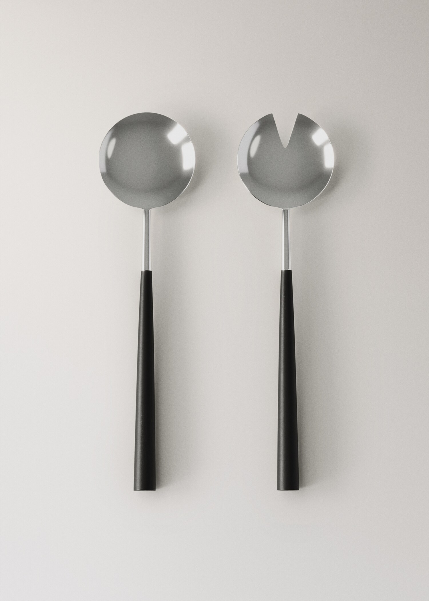 2-piece stainless steel serving cutlery set - Article without model