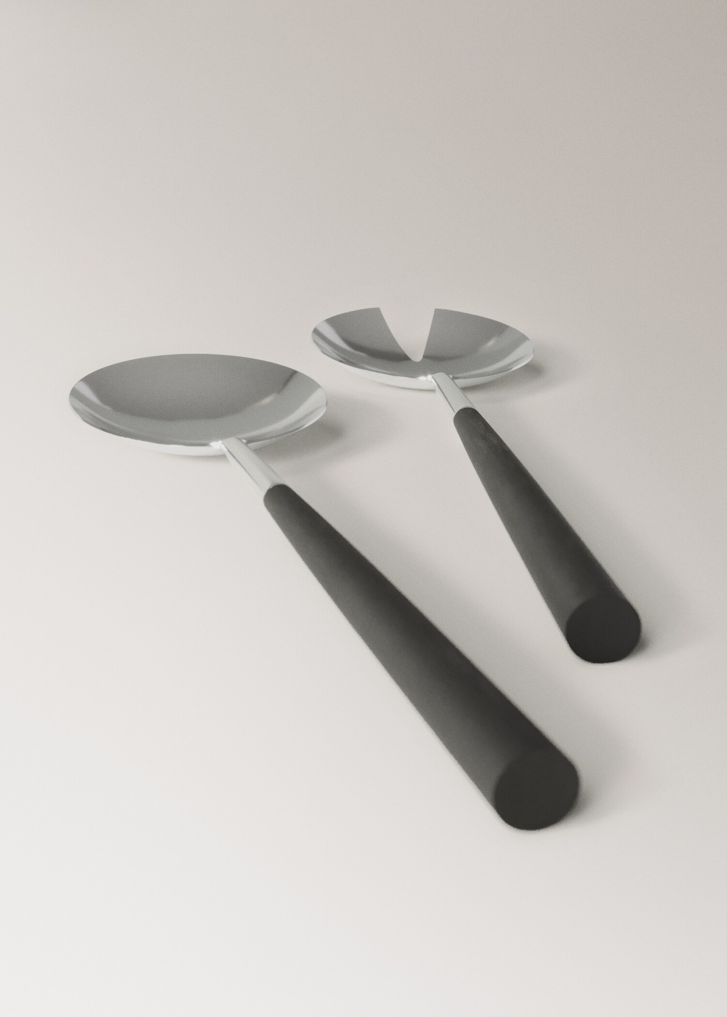 2-piece stainless steel serving cutlery set - Details of the article 1