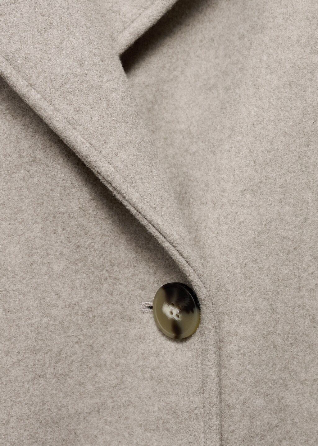 Mango Double-breasted midi coat