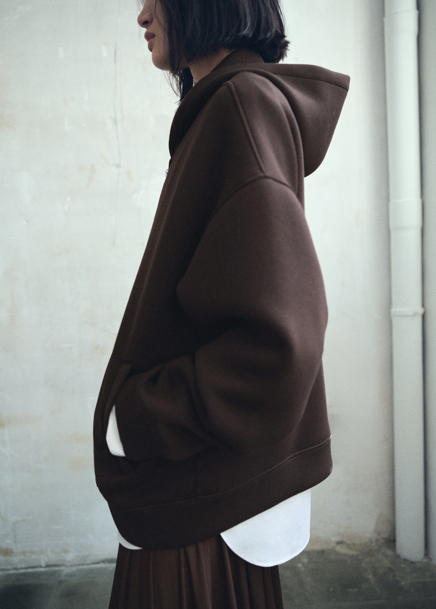 Oversized hooded jacket - Details of the article 6