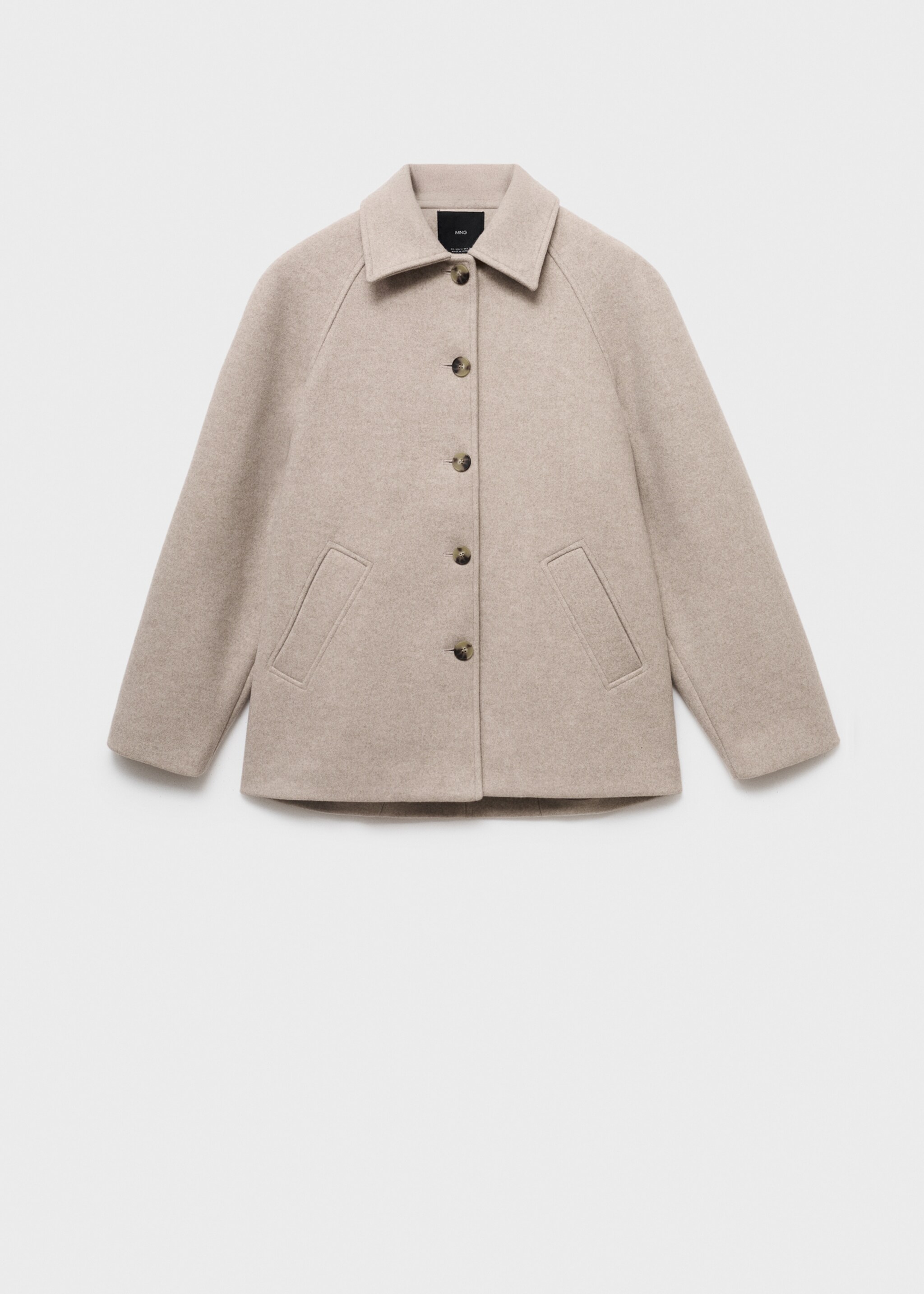 Coat jade - Article without model, Medium Brown. Ref: 17095817-00.