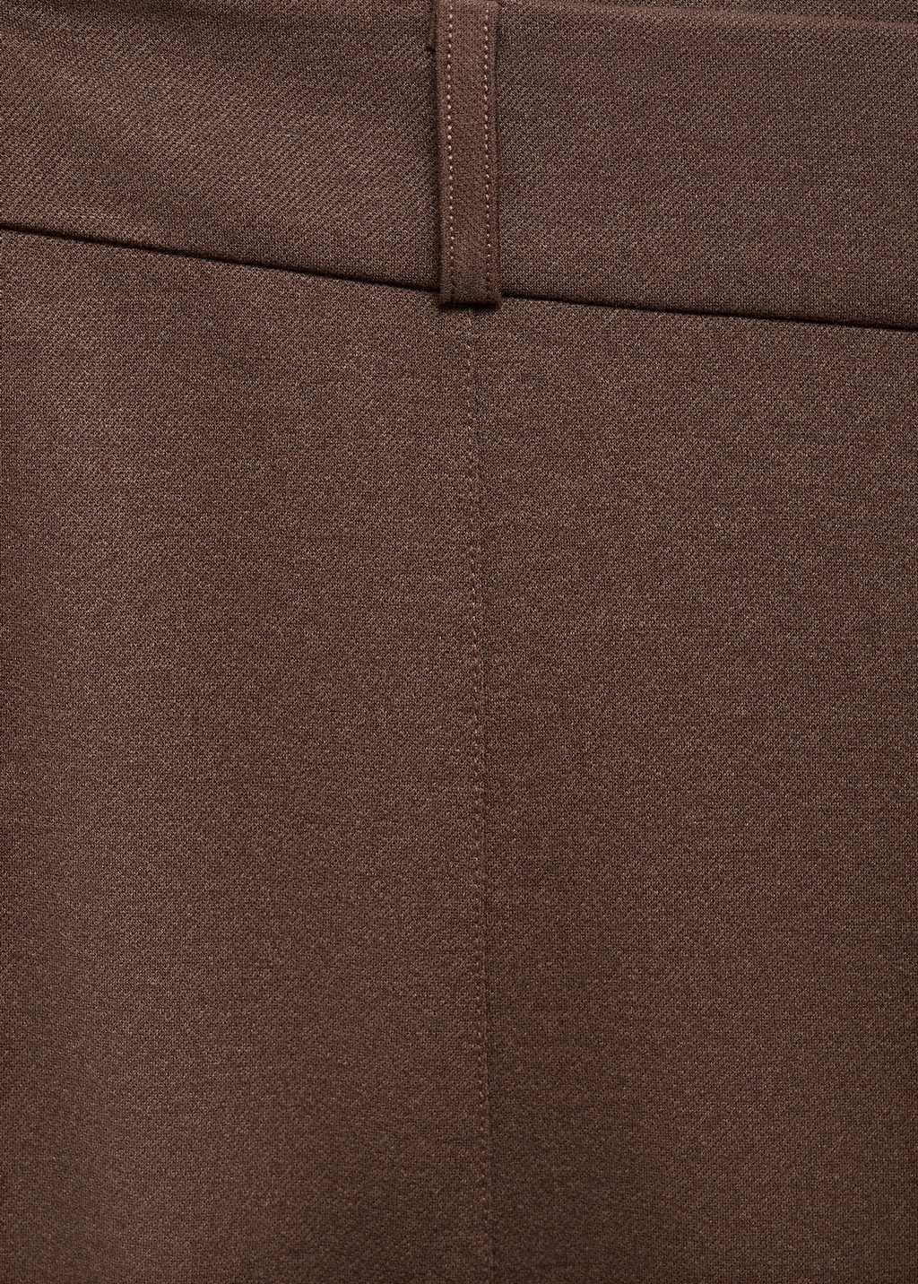 High-waisted wide-leg pants with belt loops